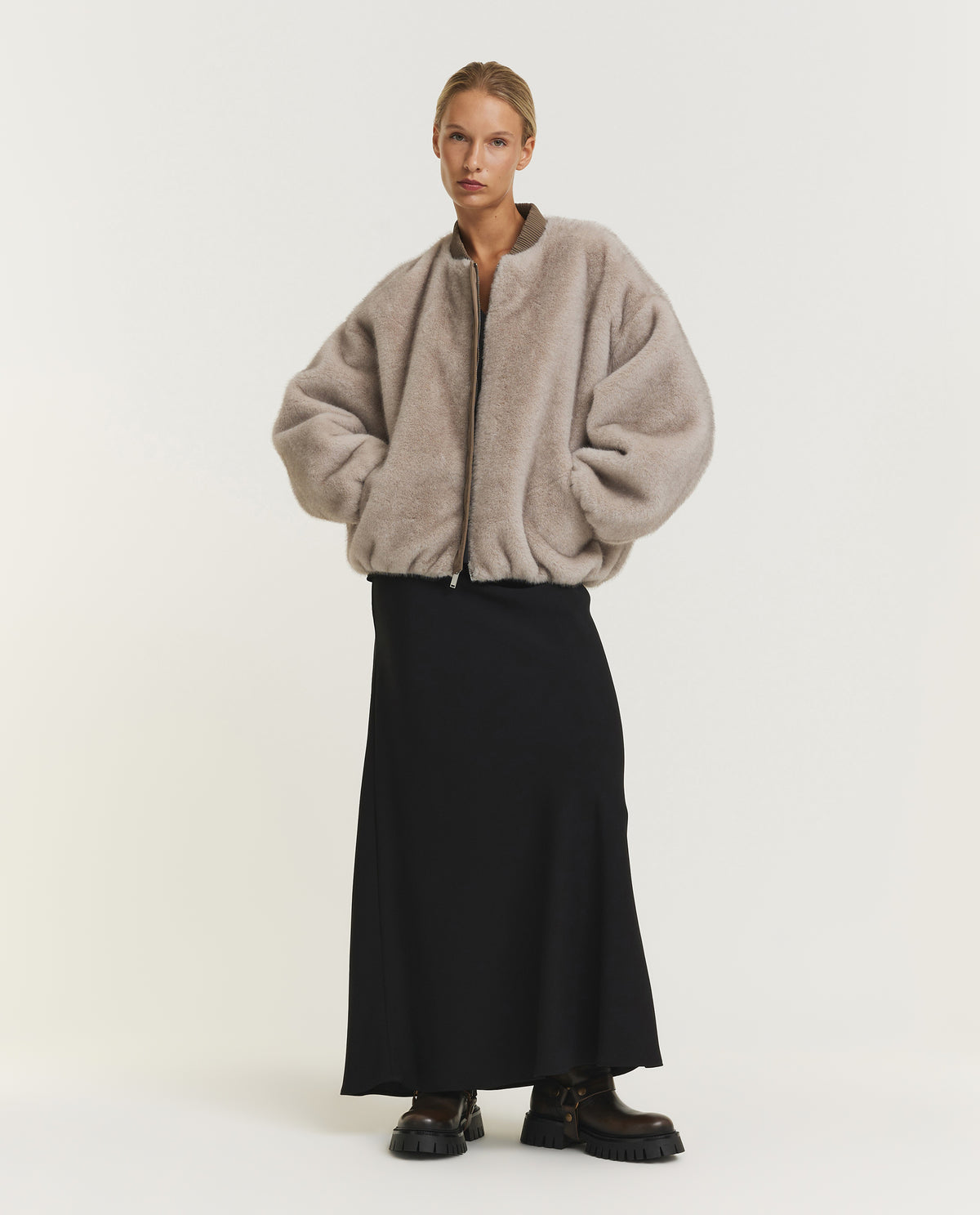 Pearl Reversible Bomber Jacket