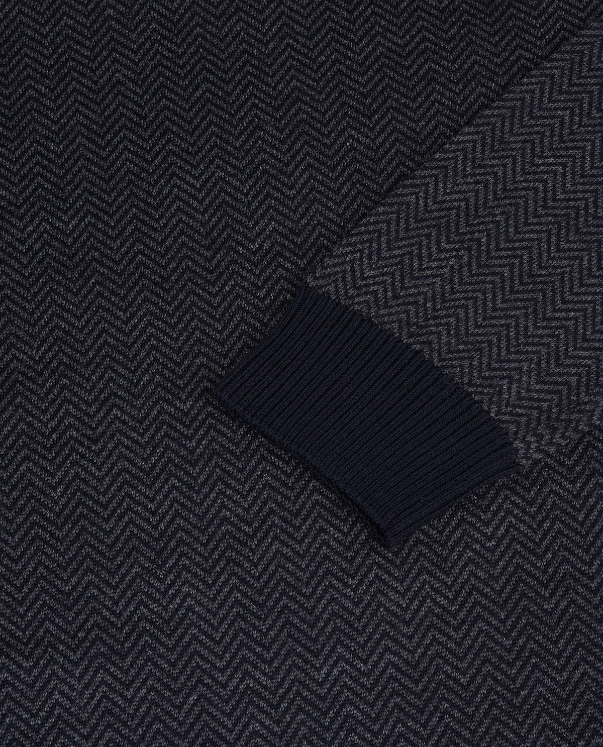 Visgraat Coltrui - Donkerblauw