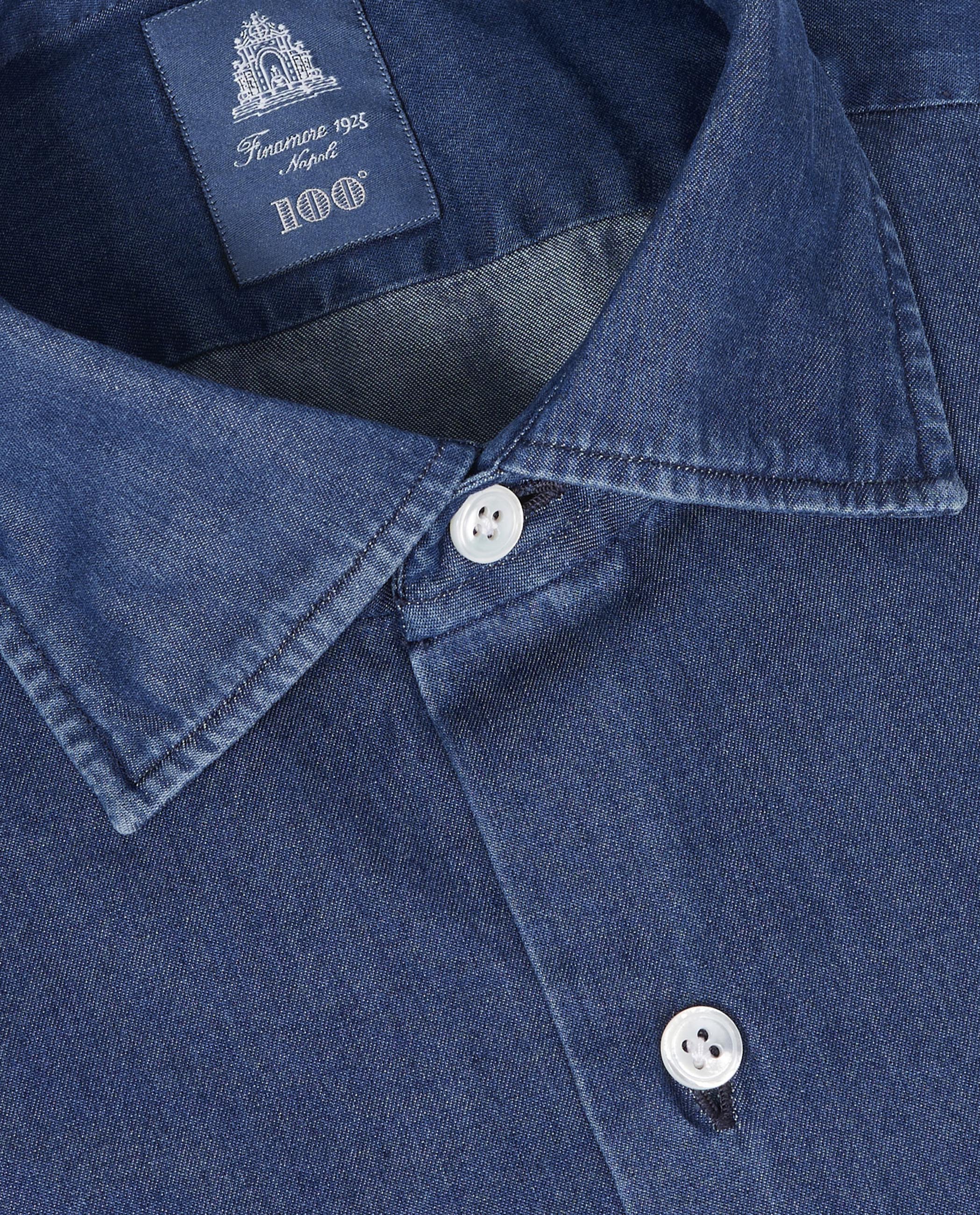Denim Shirt - Donkerblauw