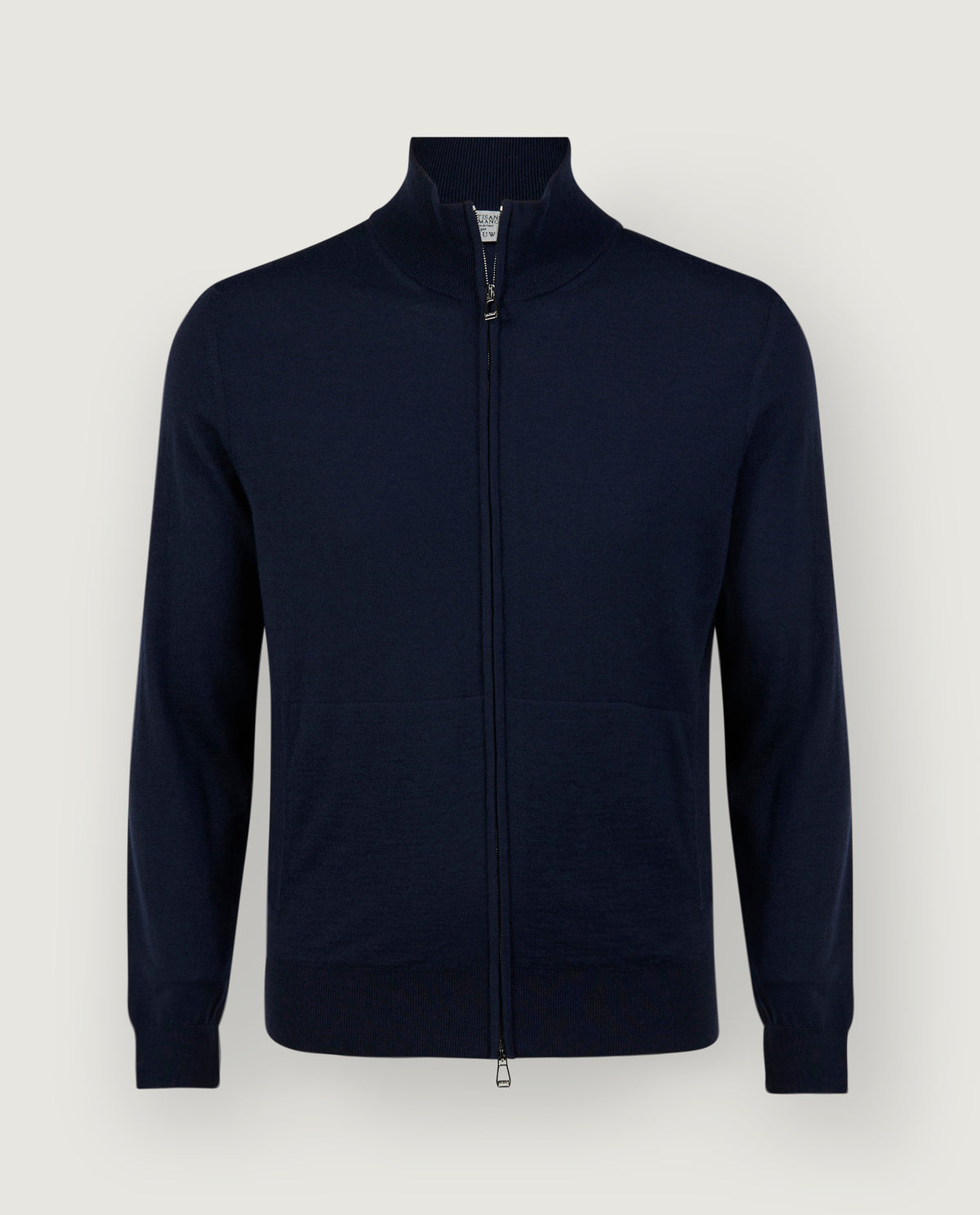 Cashmere Zip-Sweater