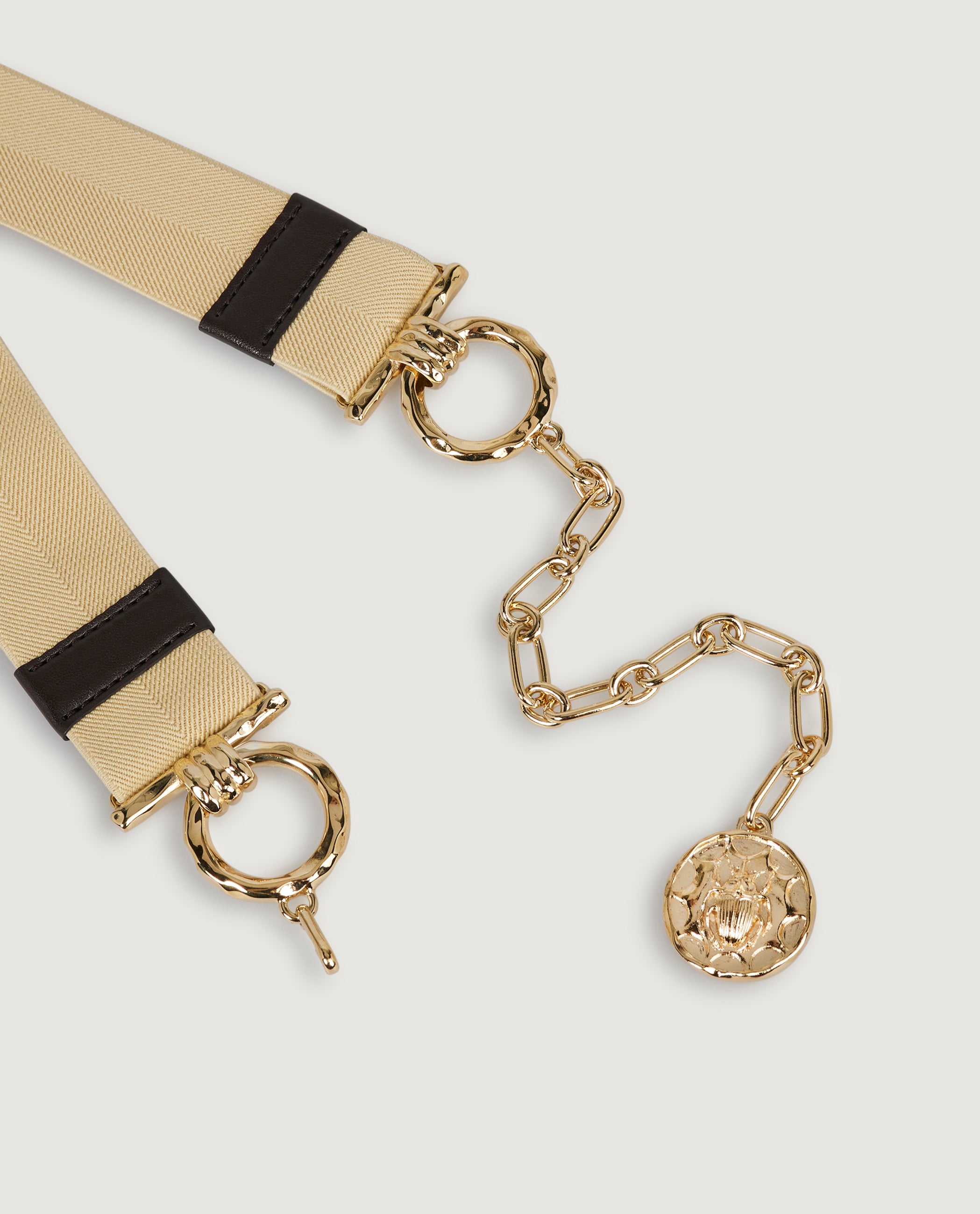 Medallion Riem - Lichtbruin