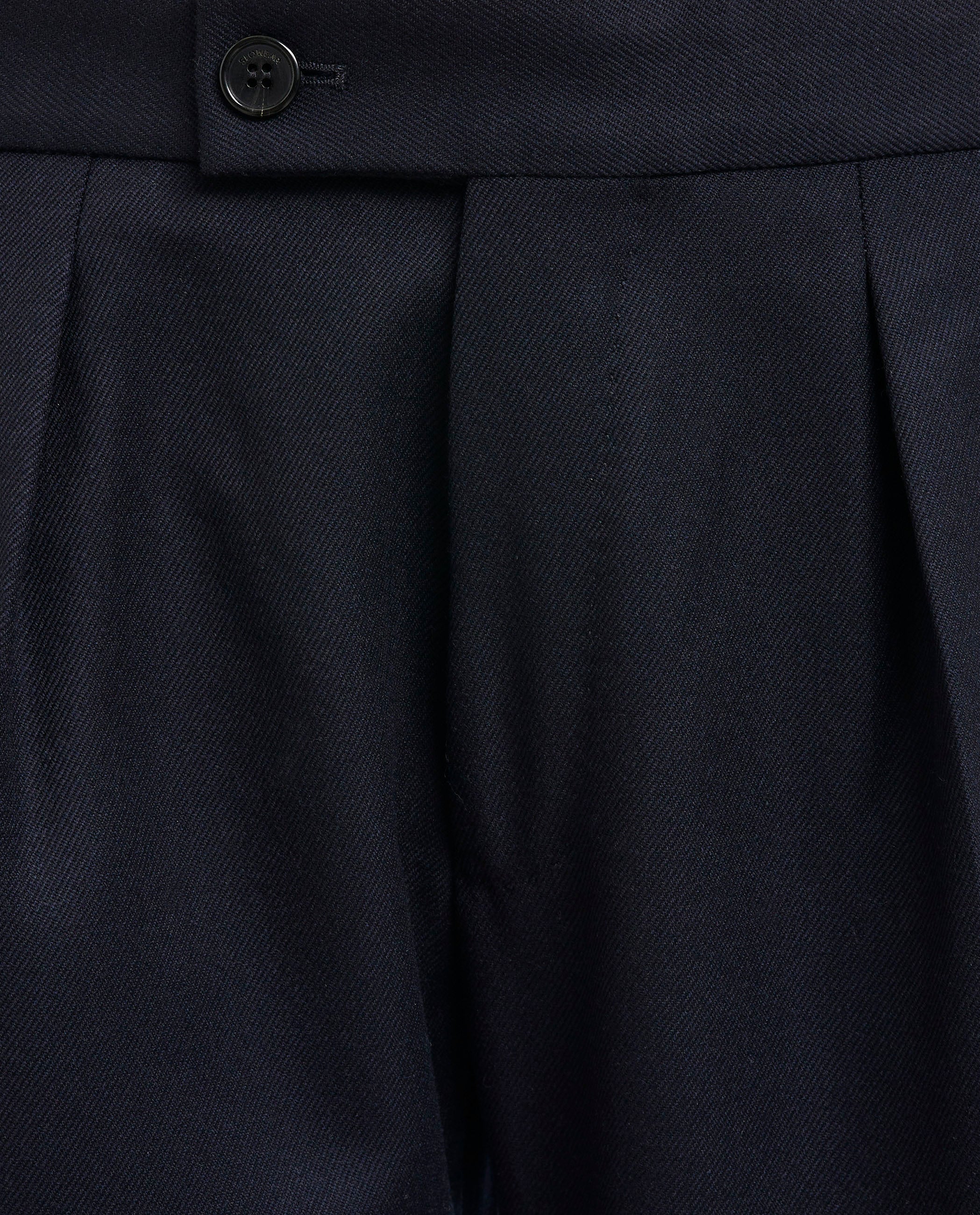 Flannel Wool Trousers