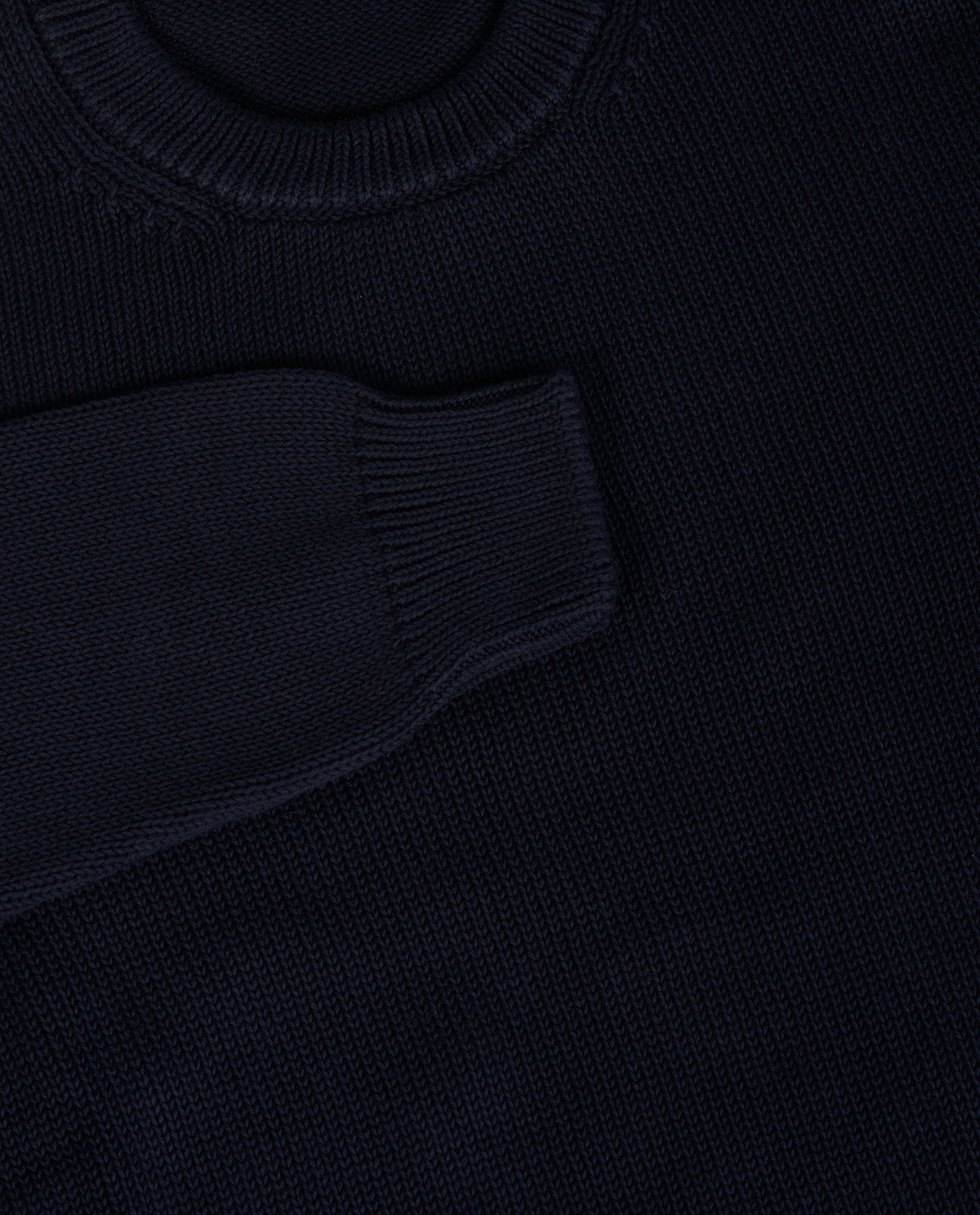 Katoenen Trui - Donkerblauw