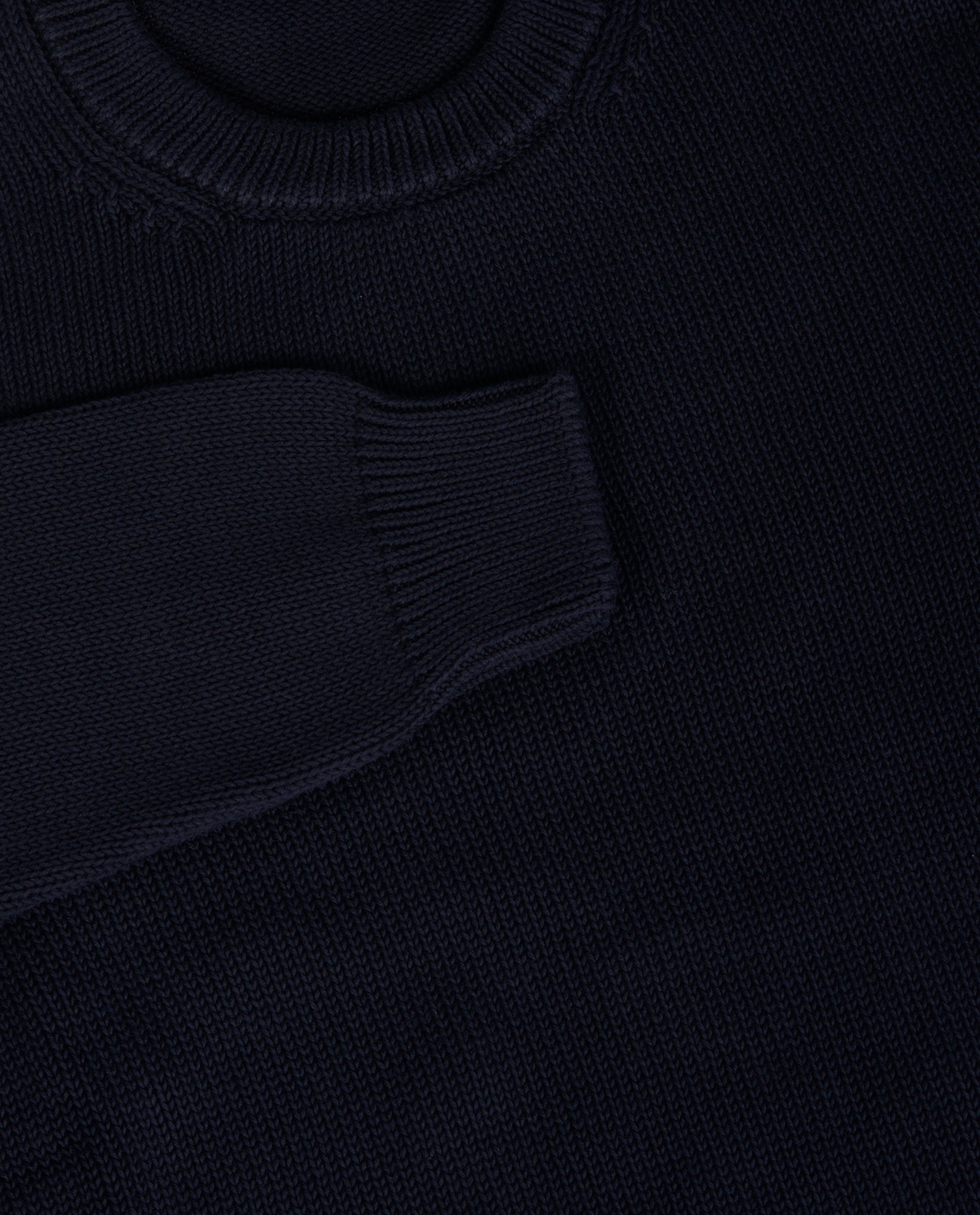 Katoenen Trui - Donkerblauw