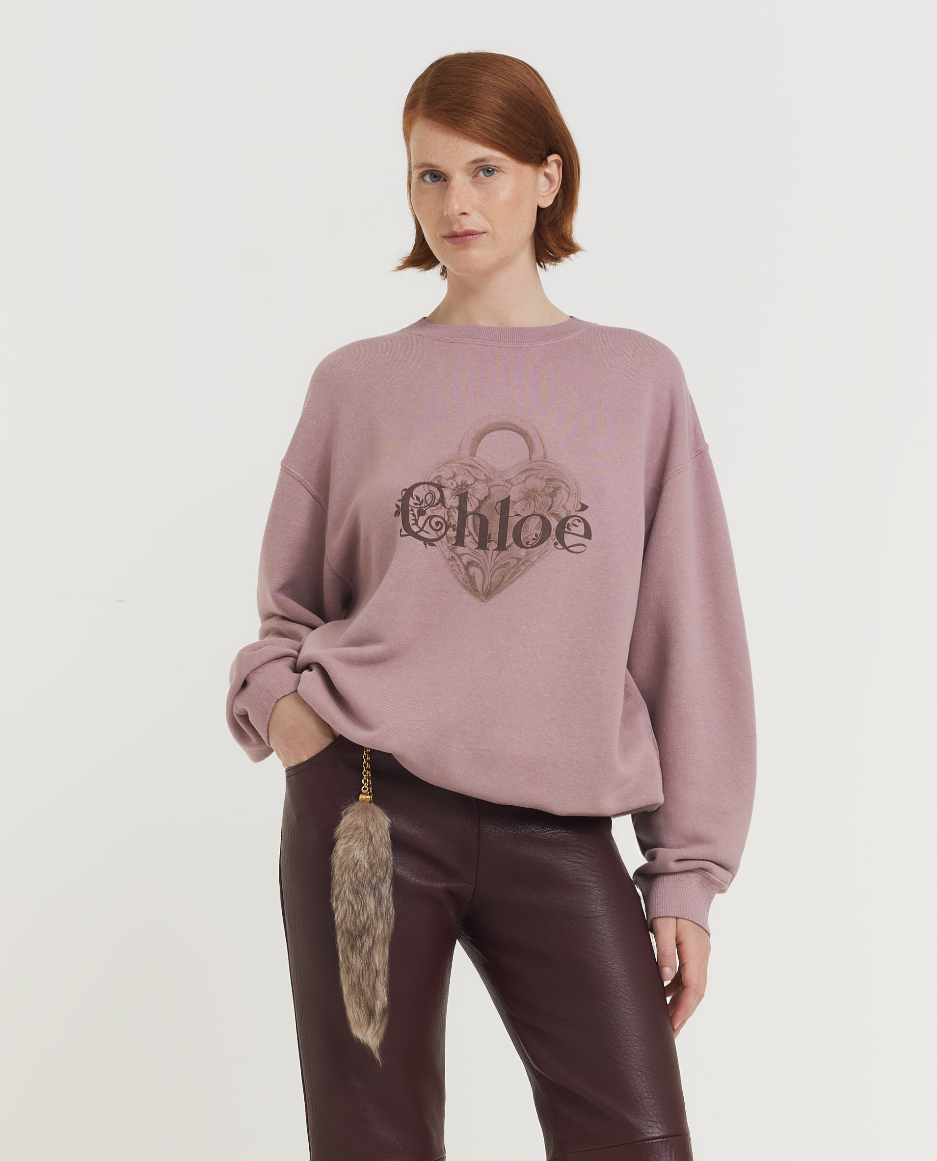 Shearling Treasure Tails Charm - Lichtbruin