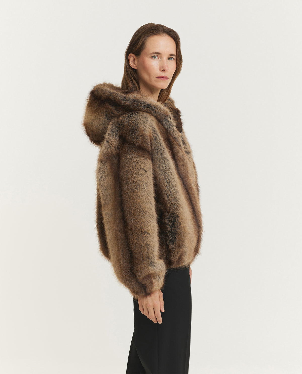 Hazel Faux Fur Coat