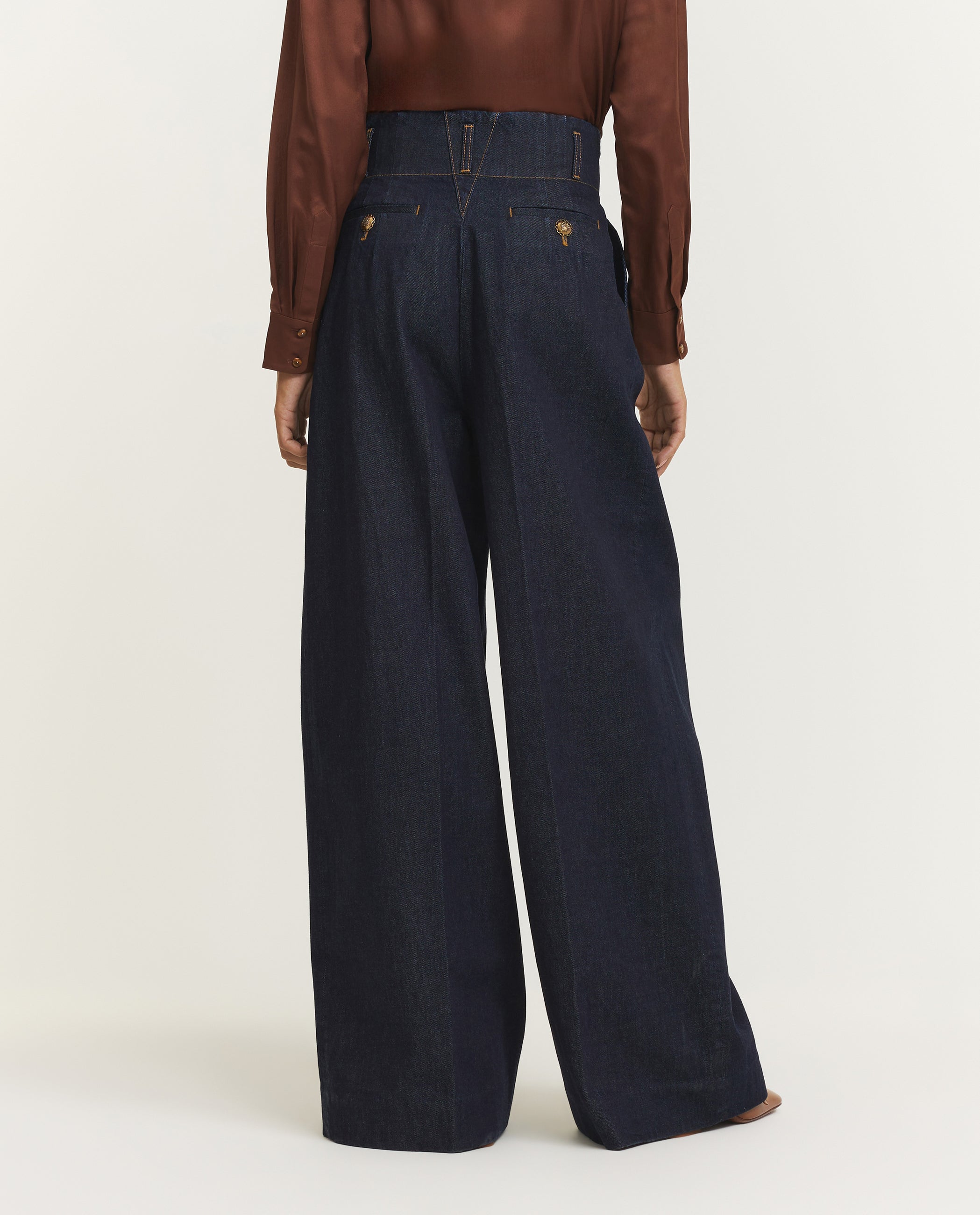 Hypnotic Denim Tailored Broek - Donkerblauw