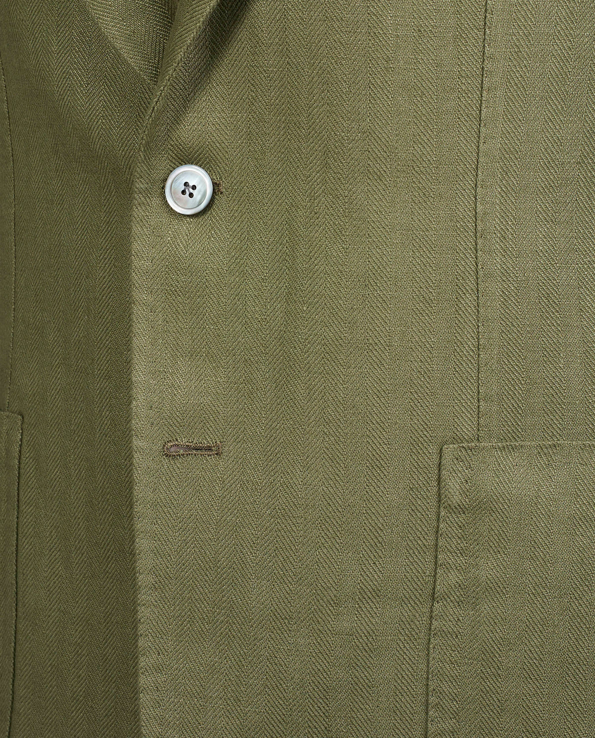 Linnen Visgraat Jasje