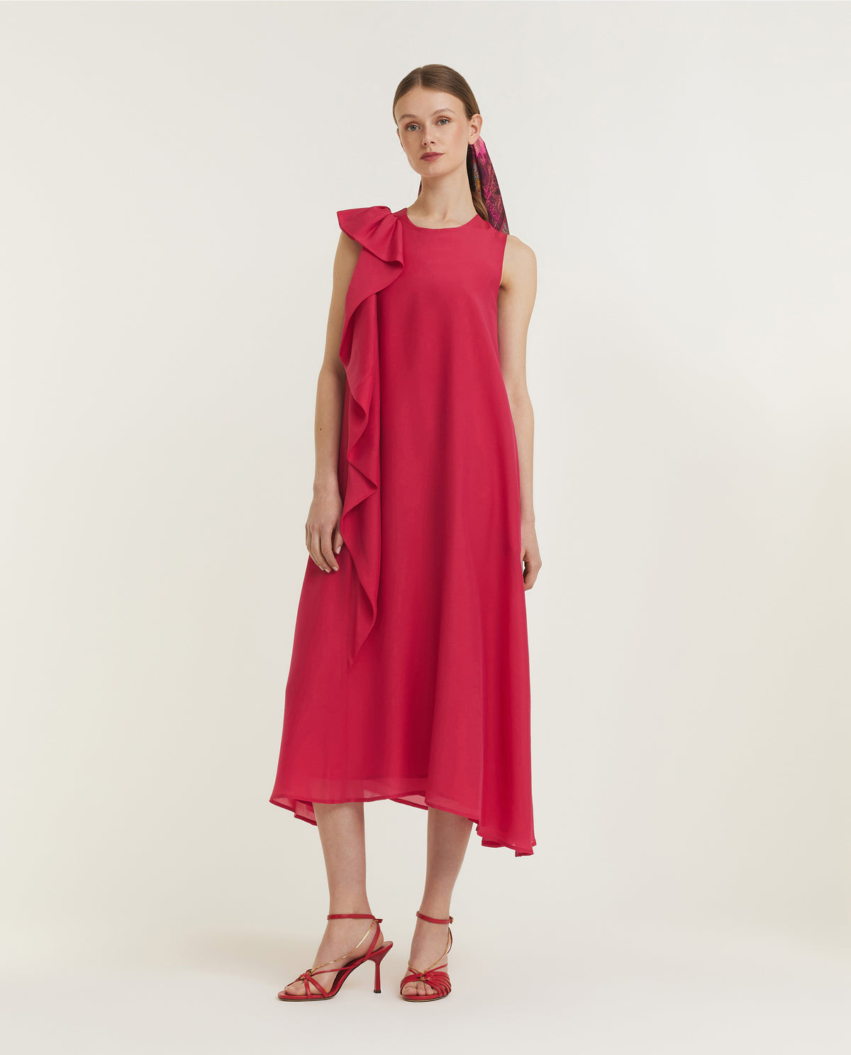 Floral Shouldered Dress