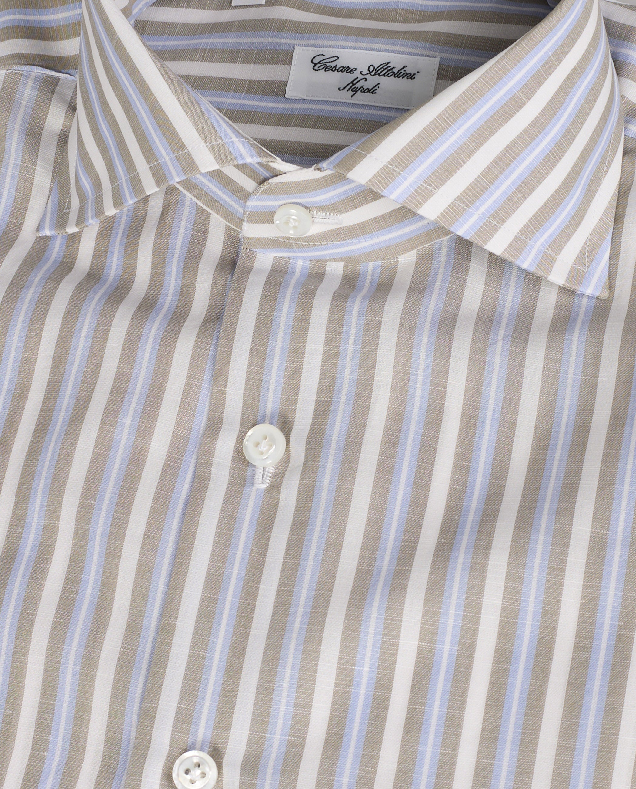 Katoen Linnen Gestreept Shirt