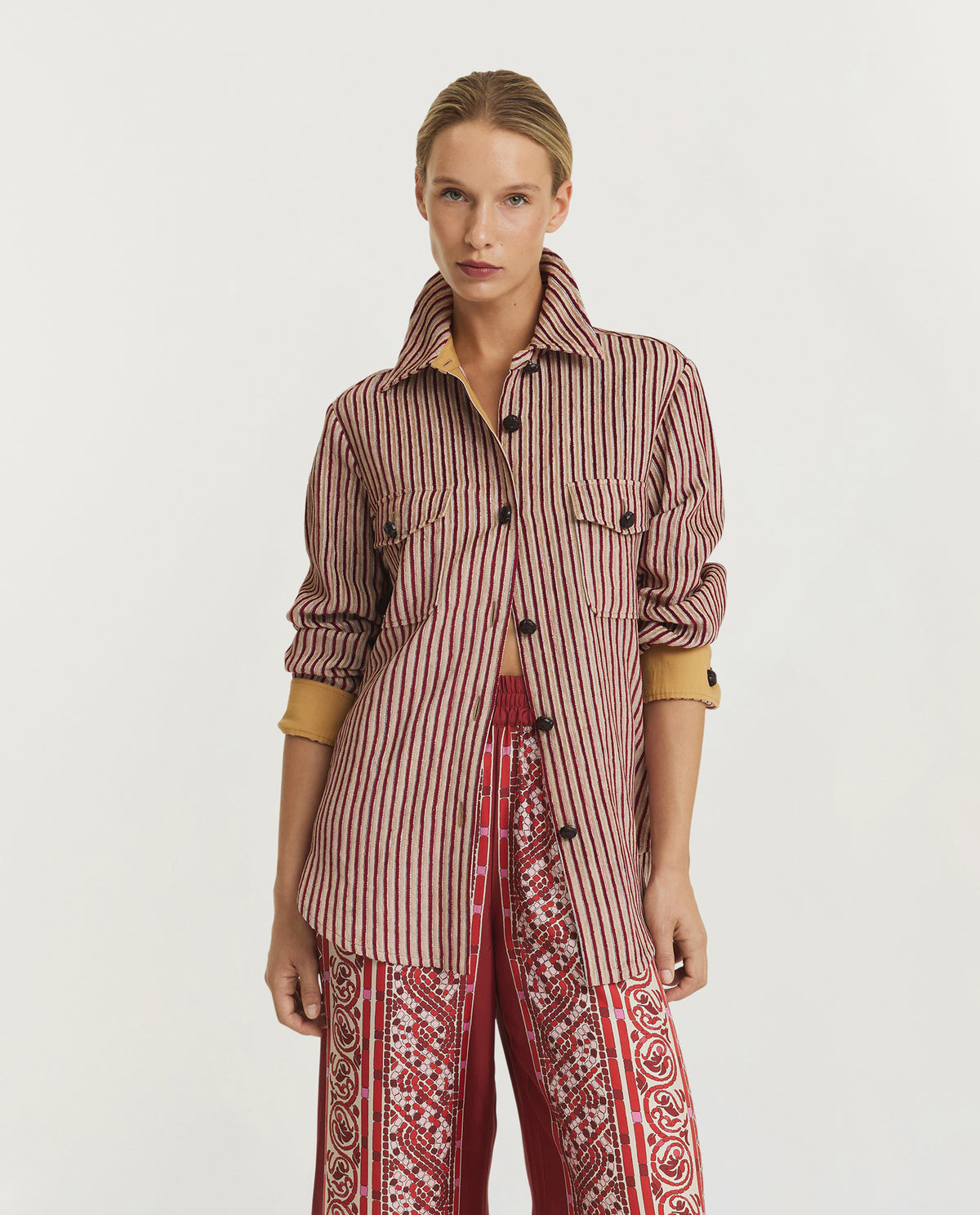 Linen Corduroy Shirt