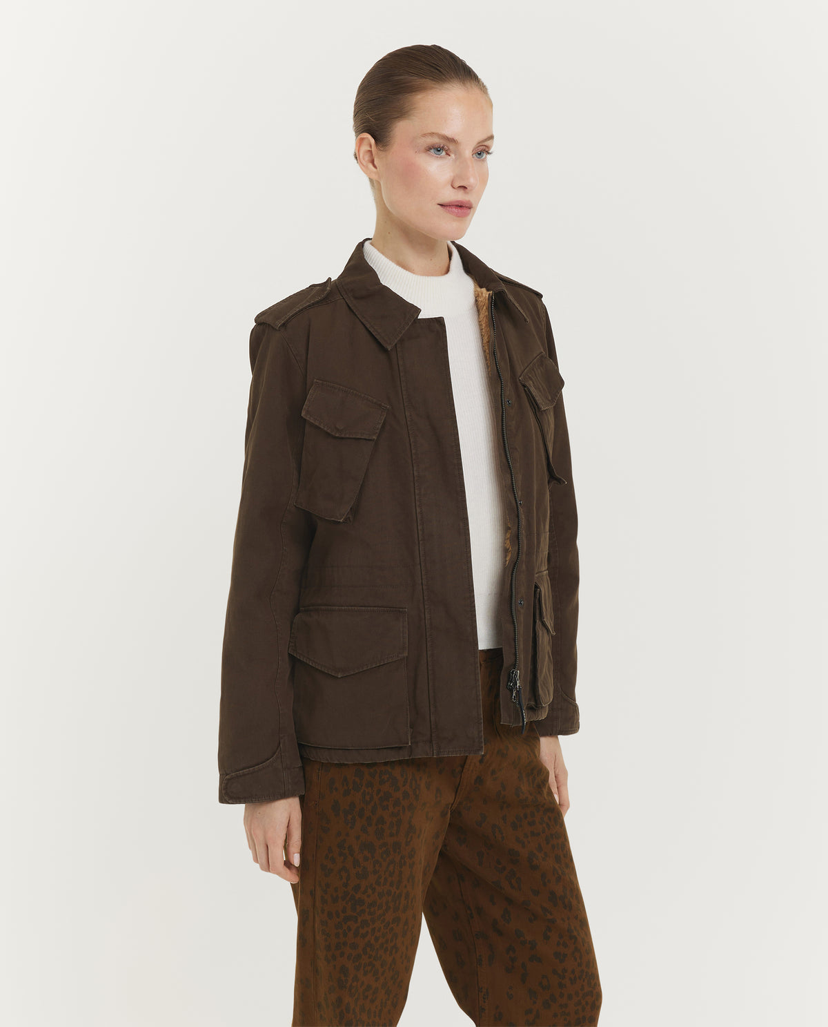 Waxed Cotton Field Jacket