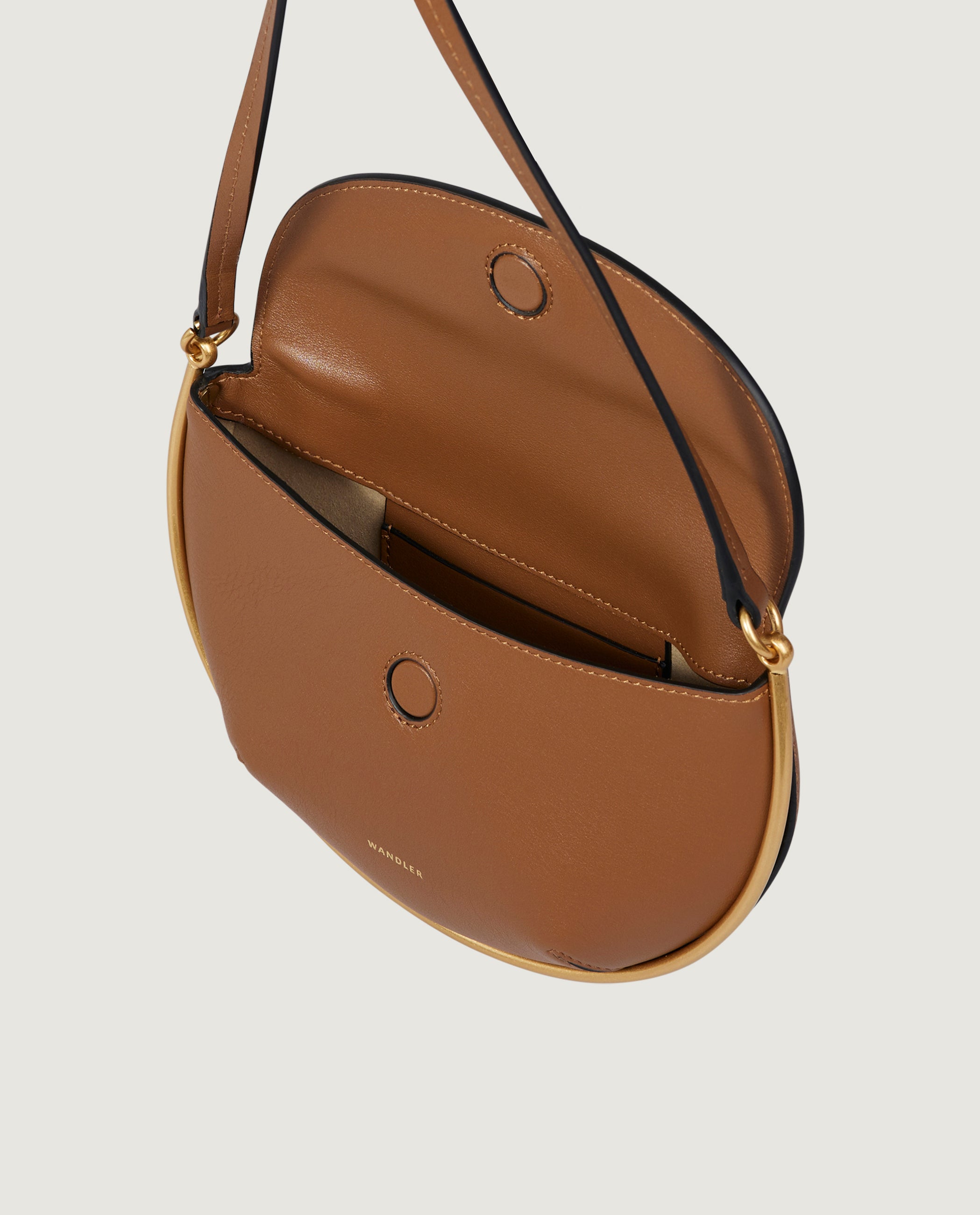 Kate Mini Crossbody Tas - Bruin