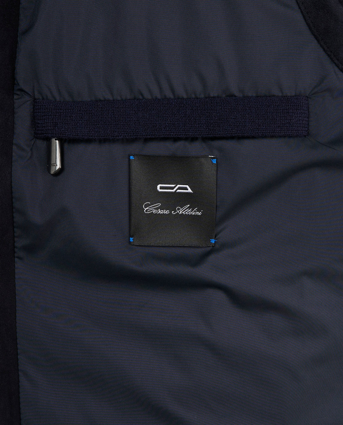 Cashmere Semi Bodywarmer - Donkerblauw