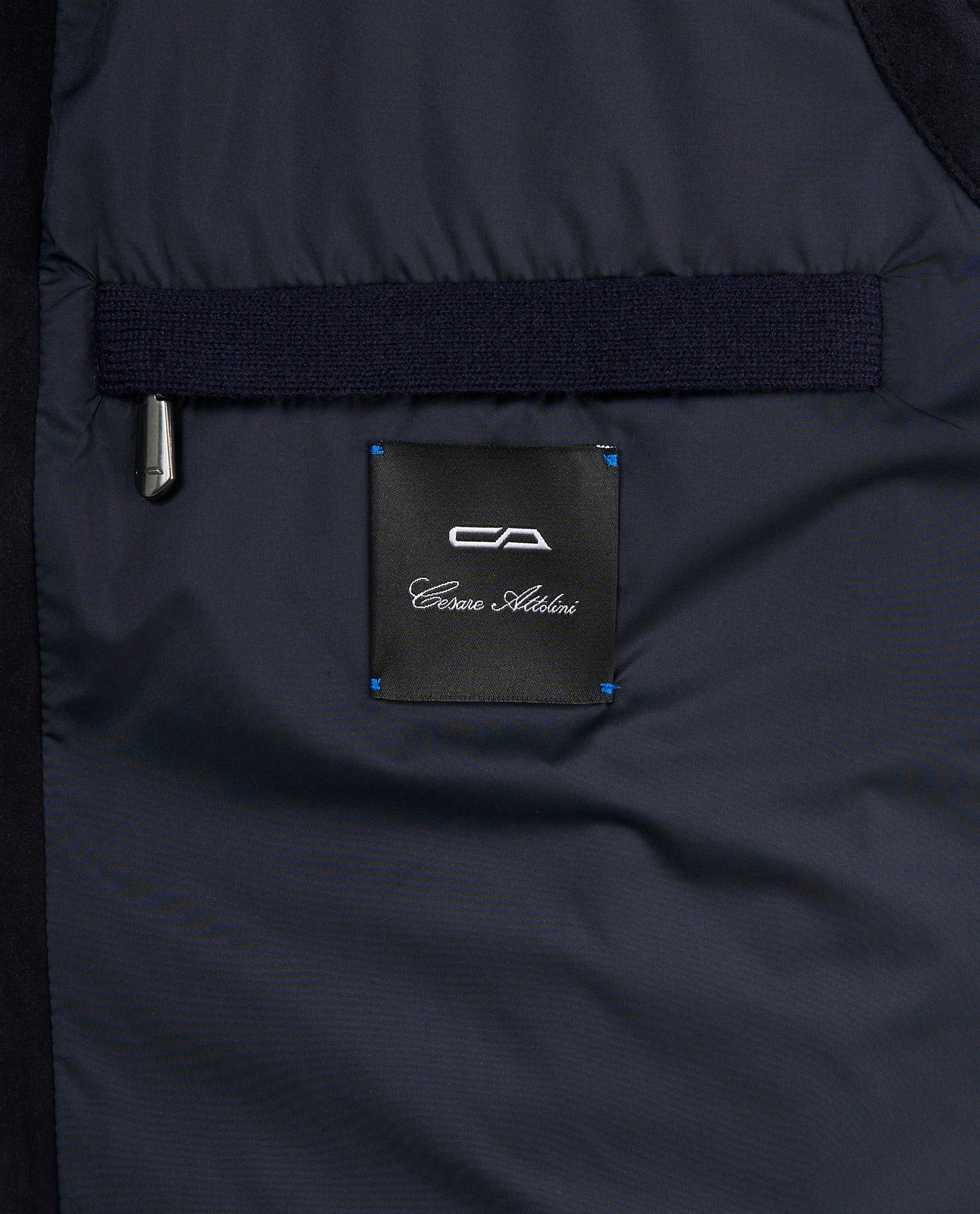 Cashmere Semi Bodywarmer - Donkerblauw