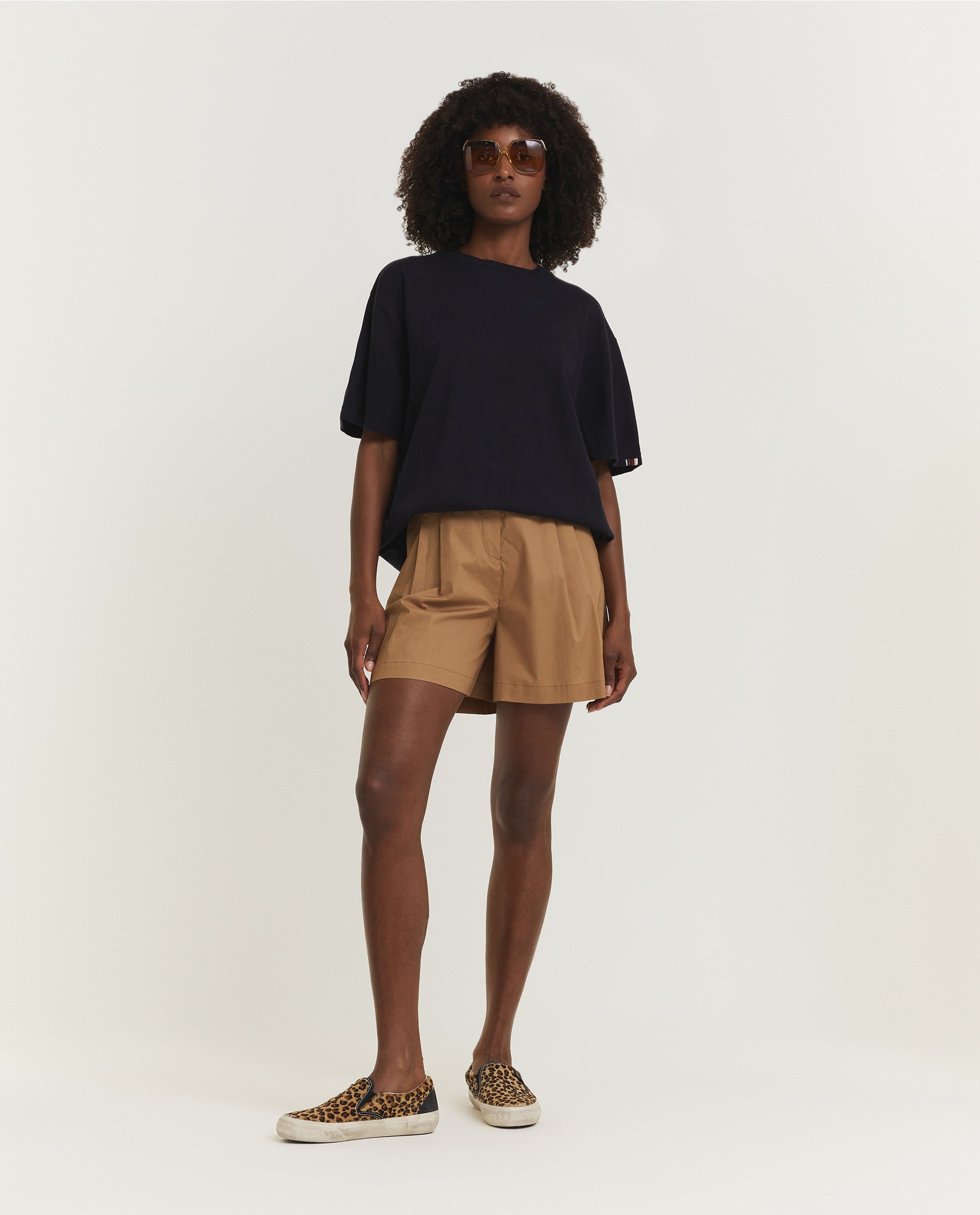 Cotton-Cashmere T-Shirt