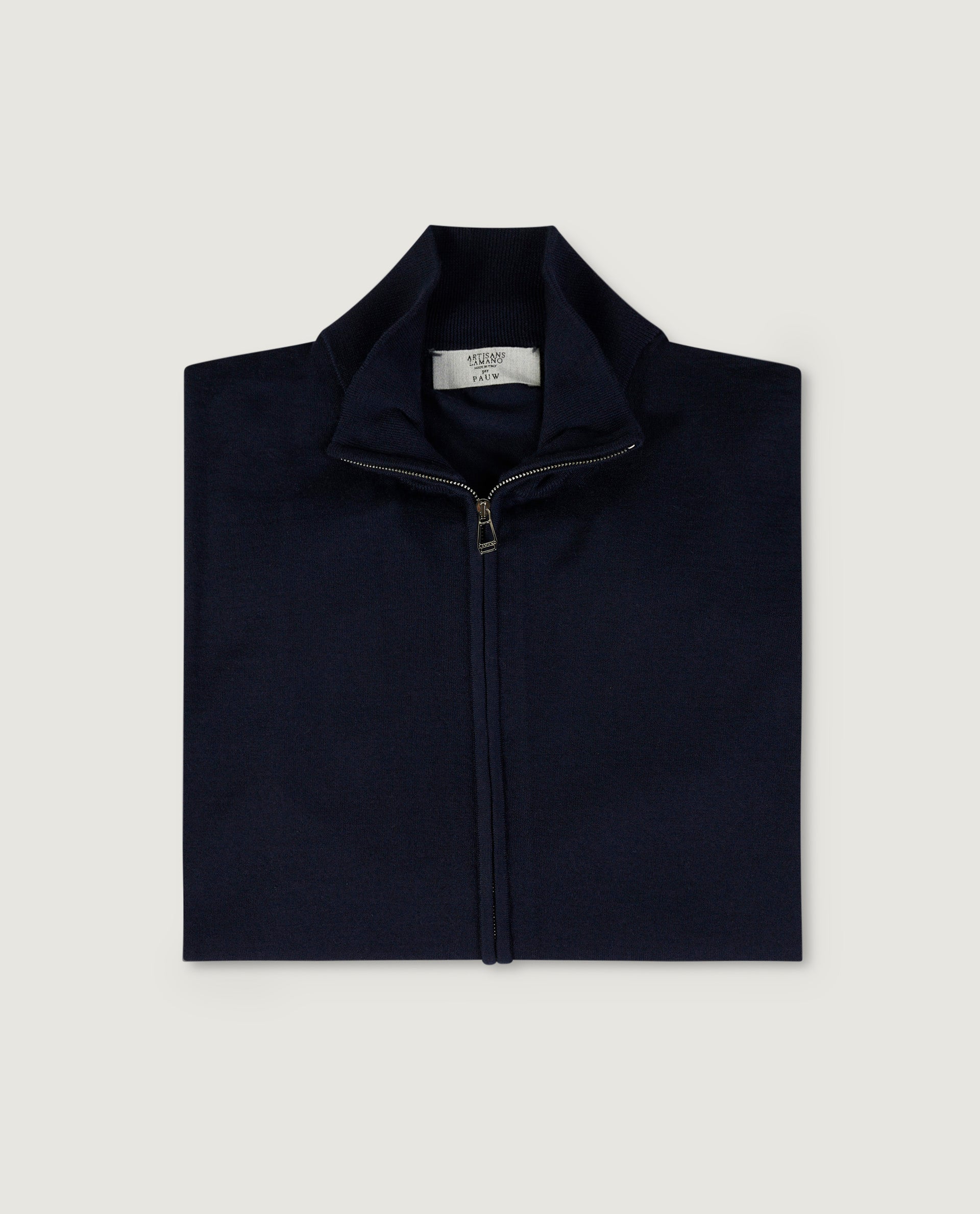 Cashmere Zip-Sweater