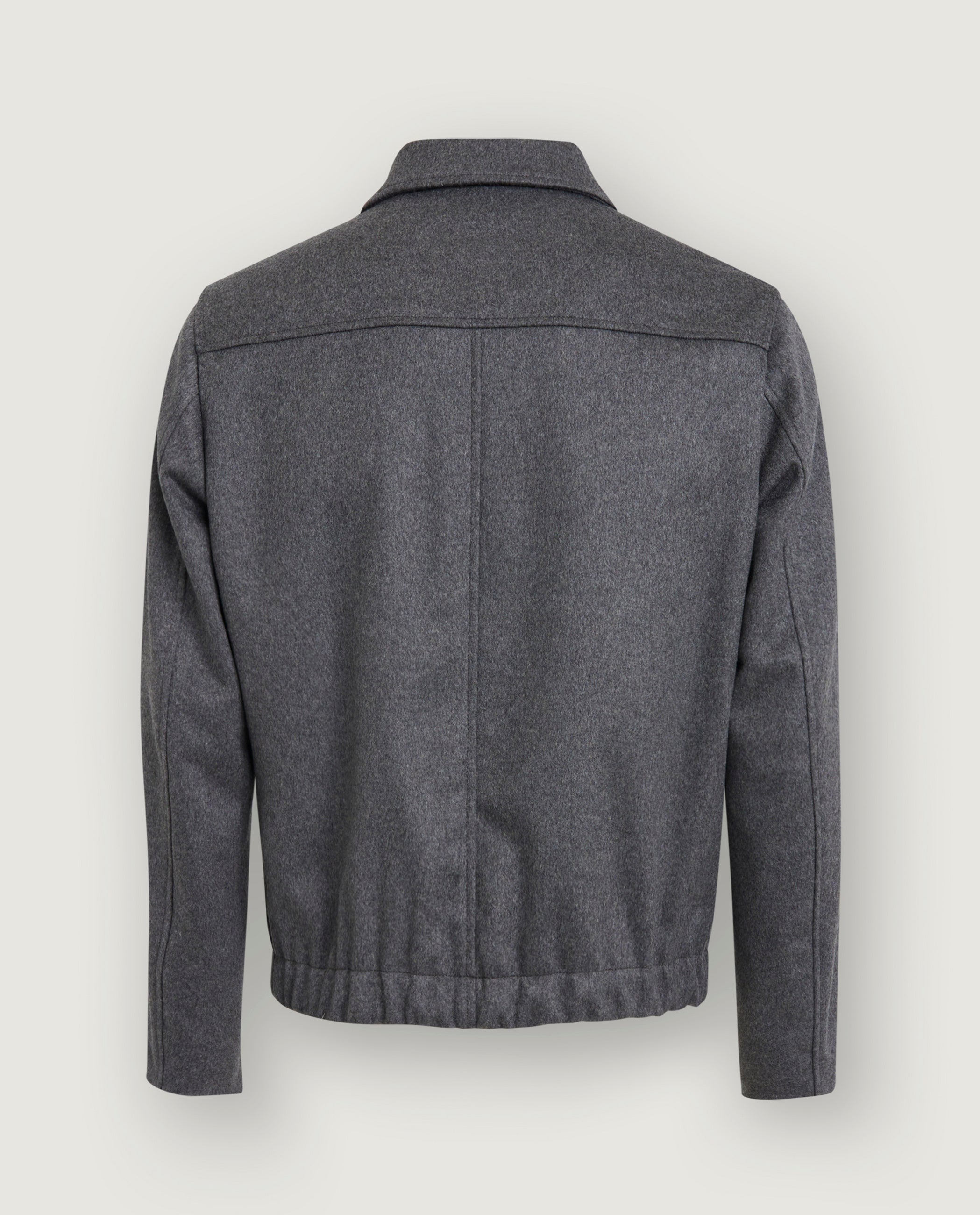 Wool Cashmere Blouson Jacket