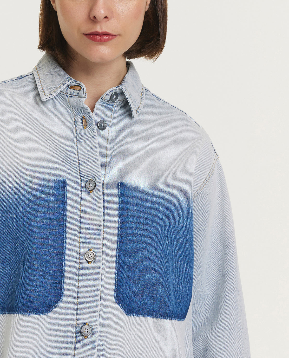 Denim overshirt