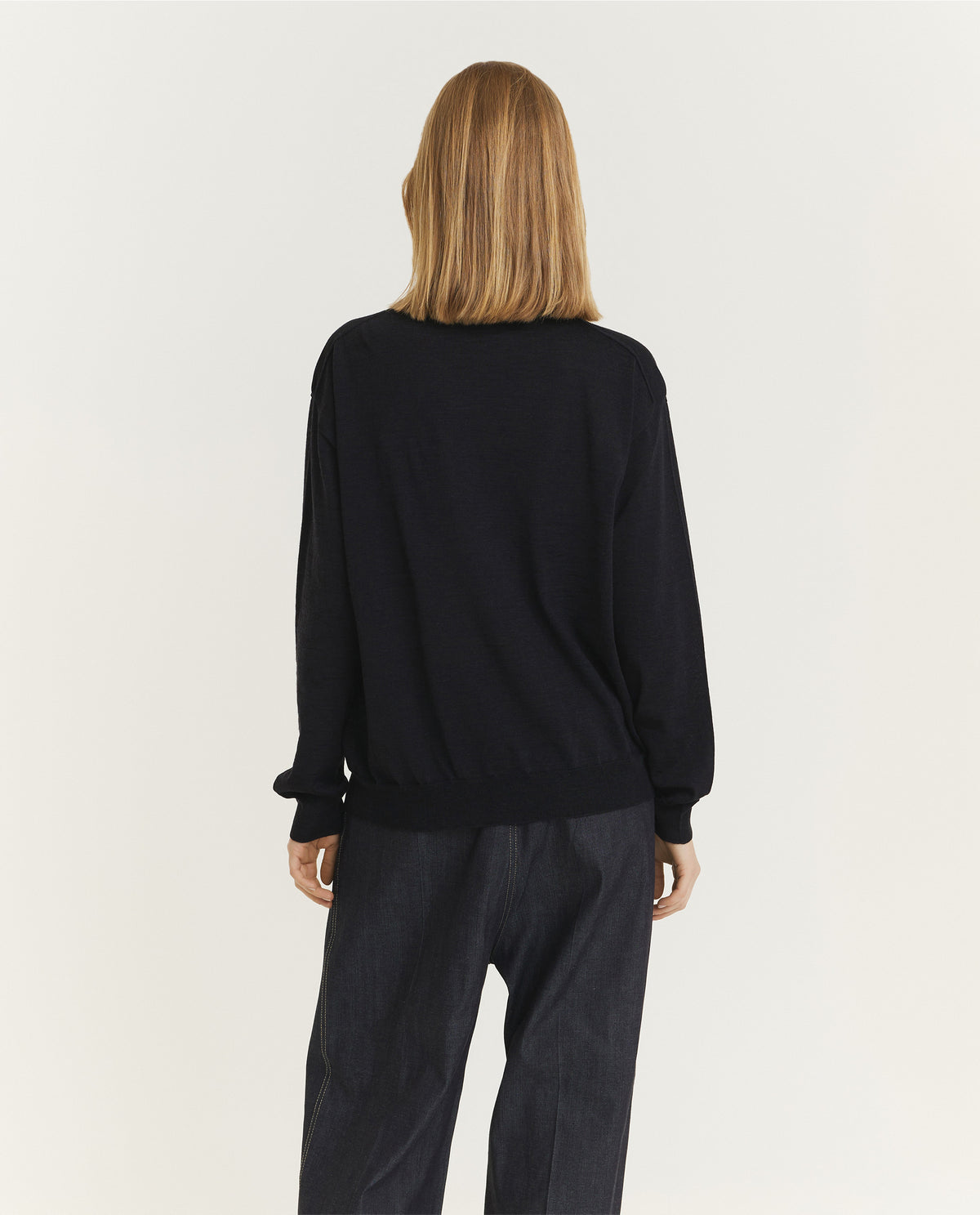 Wool Crew Neck Sweater