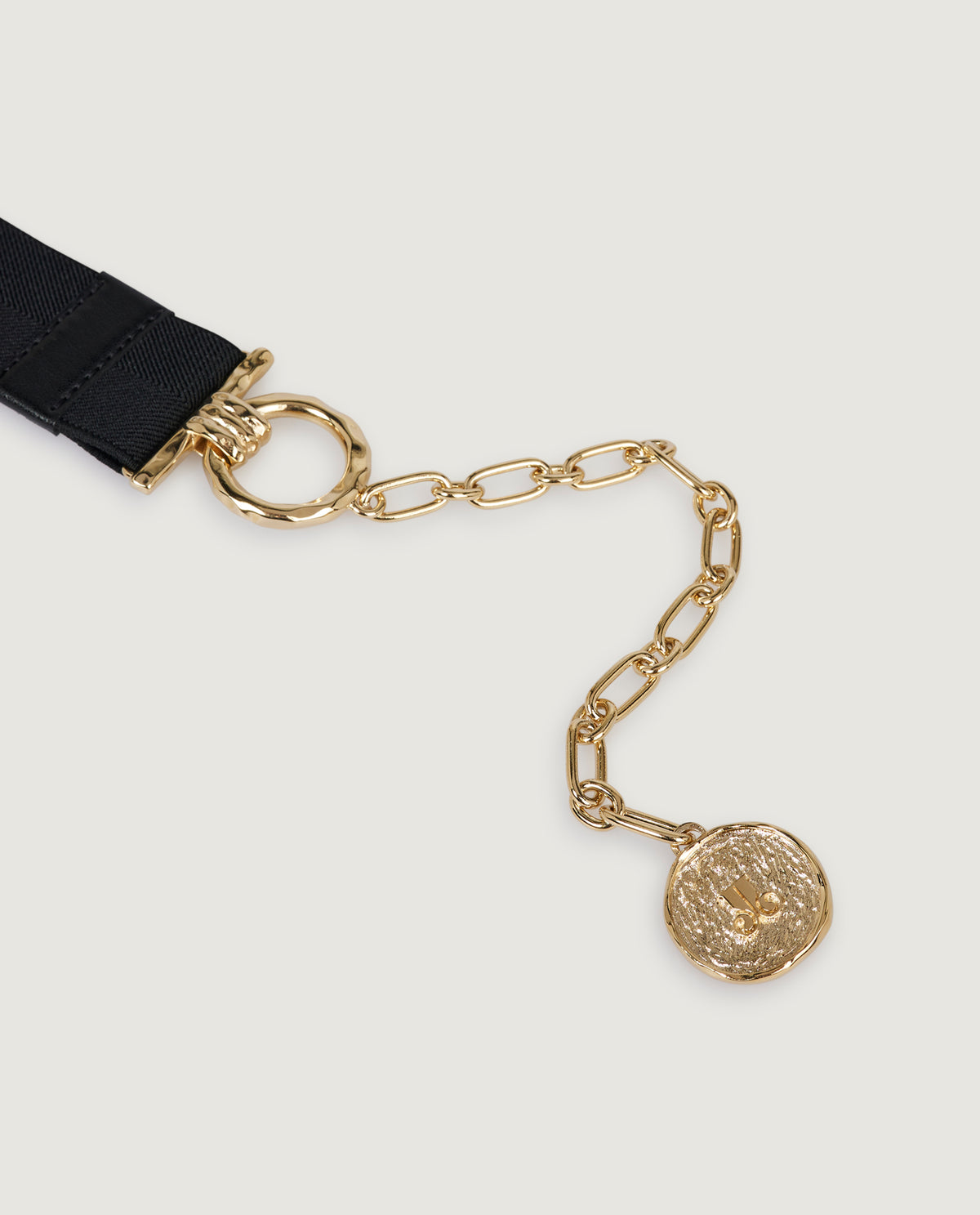 Medallion Riem - Zwart
