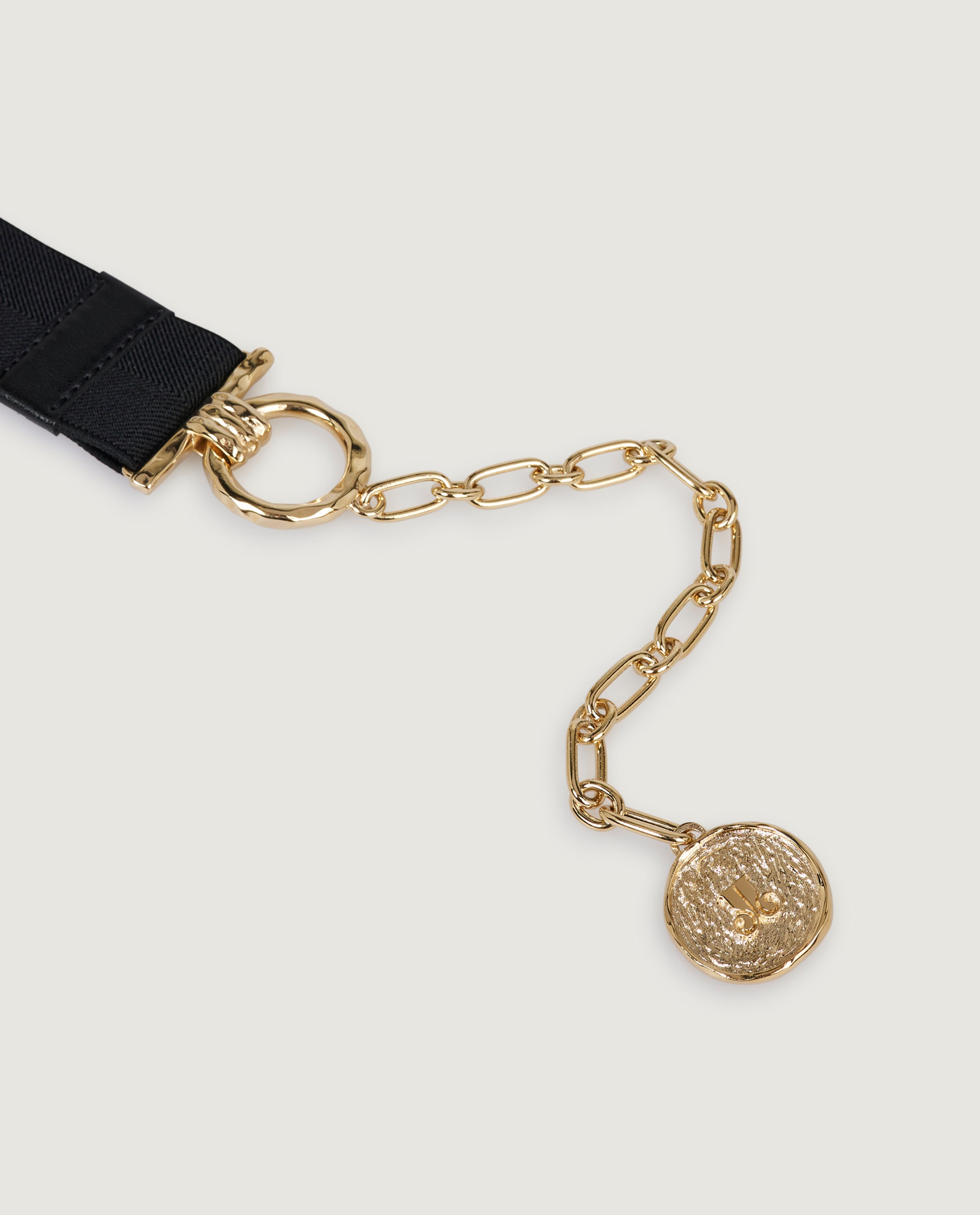 Medallion Riem - Zwart