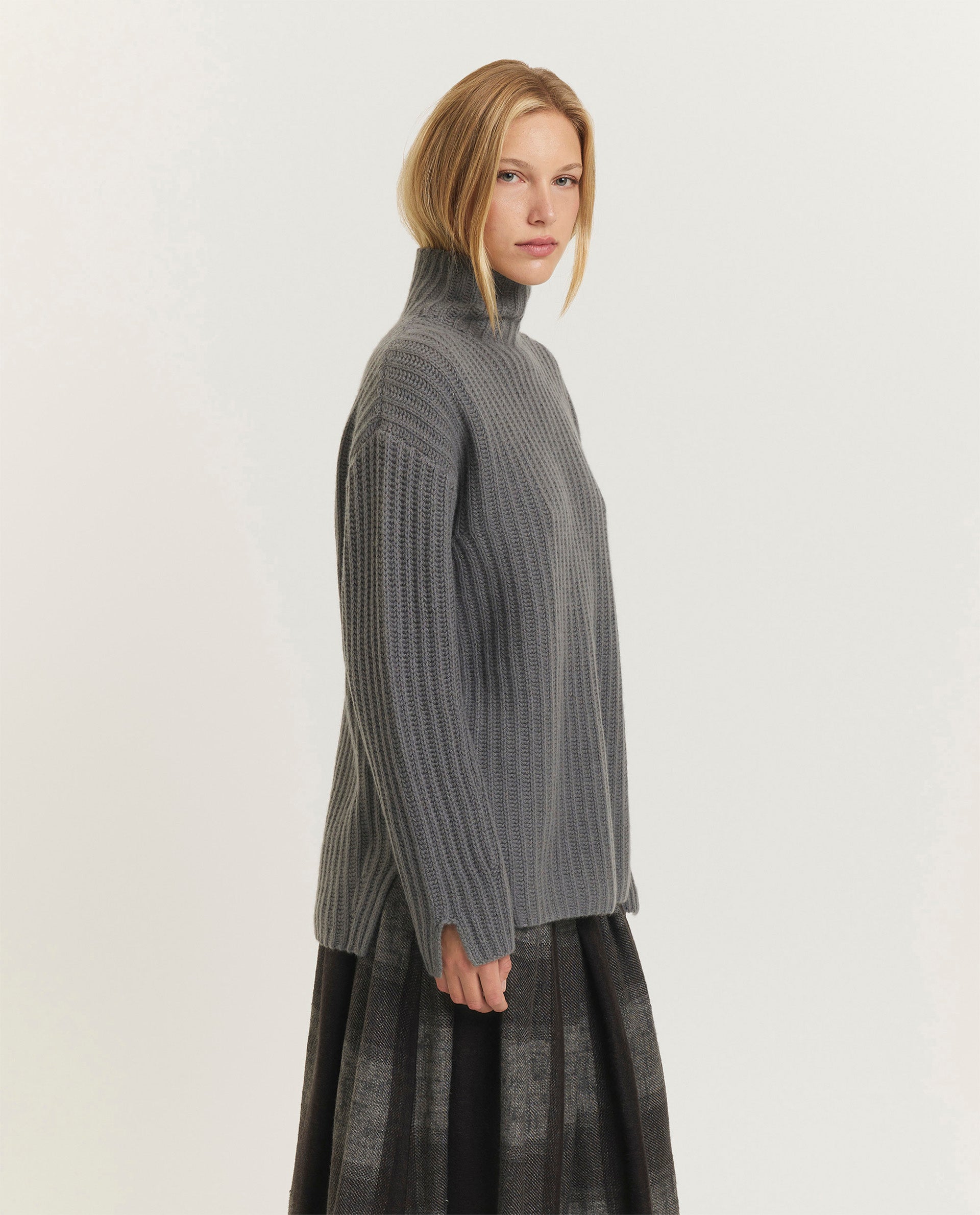 Wool-cashmere sweater