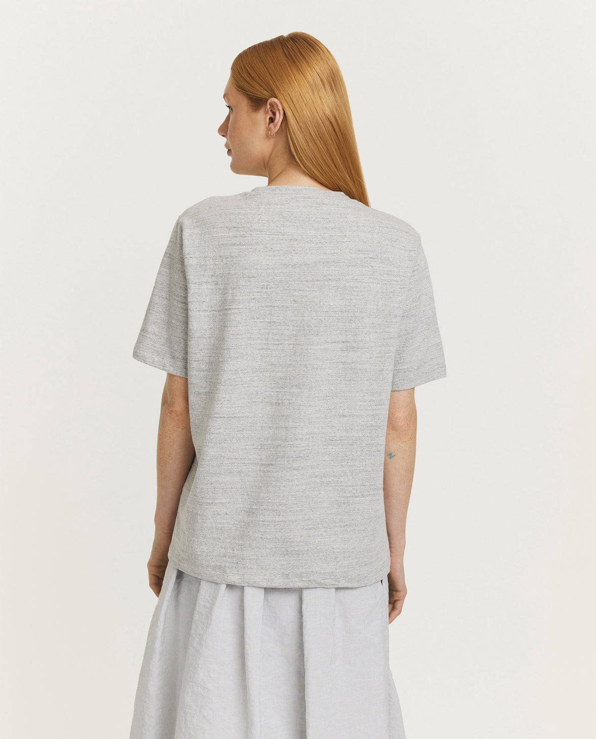 Oversized katoenen T-shirt