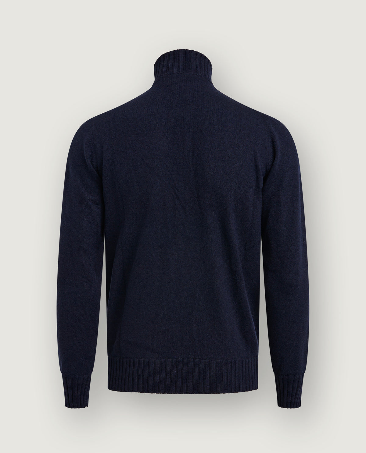 Coarse Cashmere Half-Zip Sweater