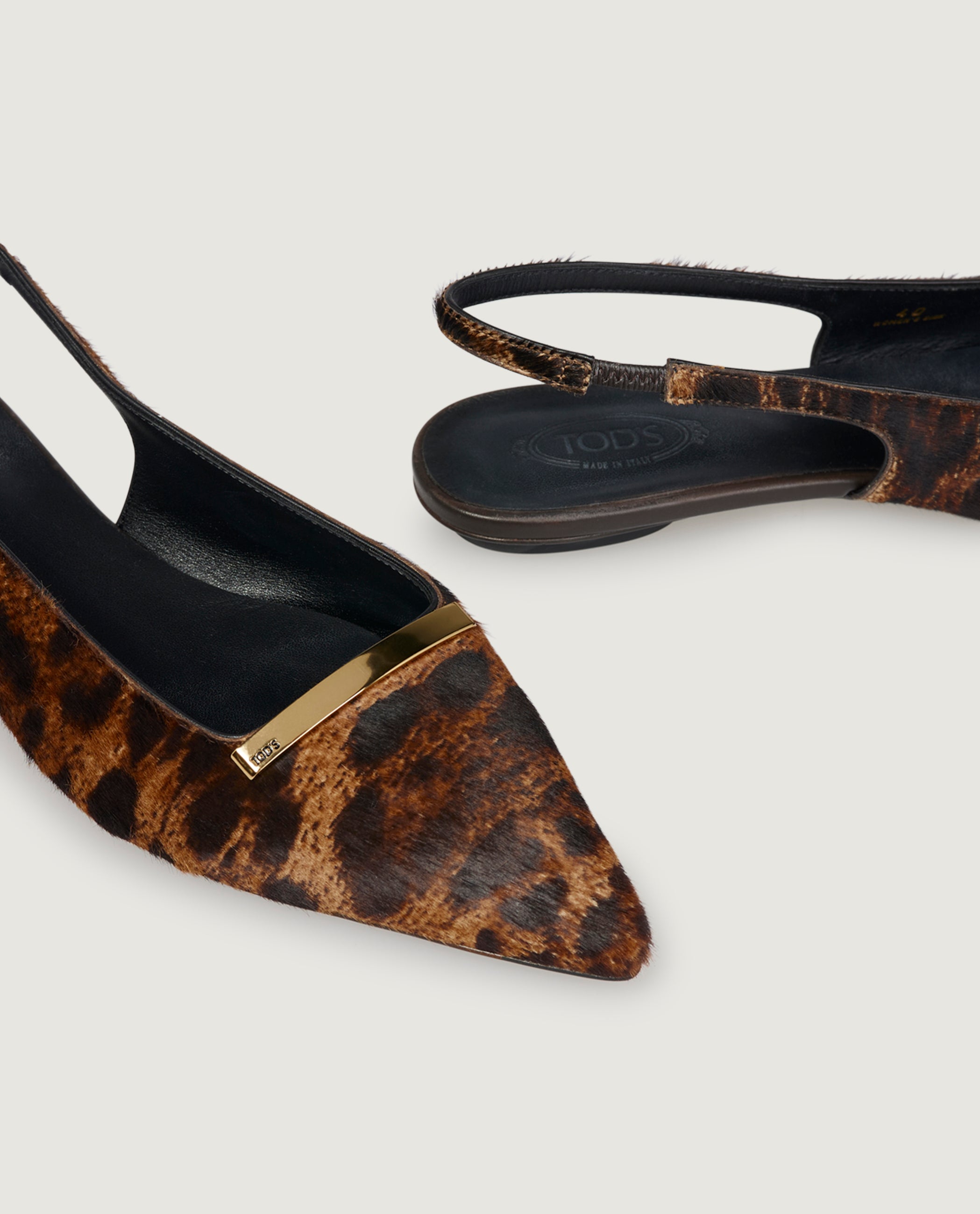 Slingback Ballerina's - Bruin