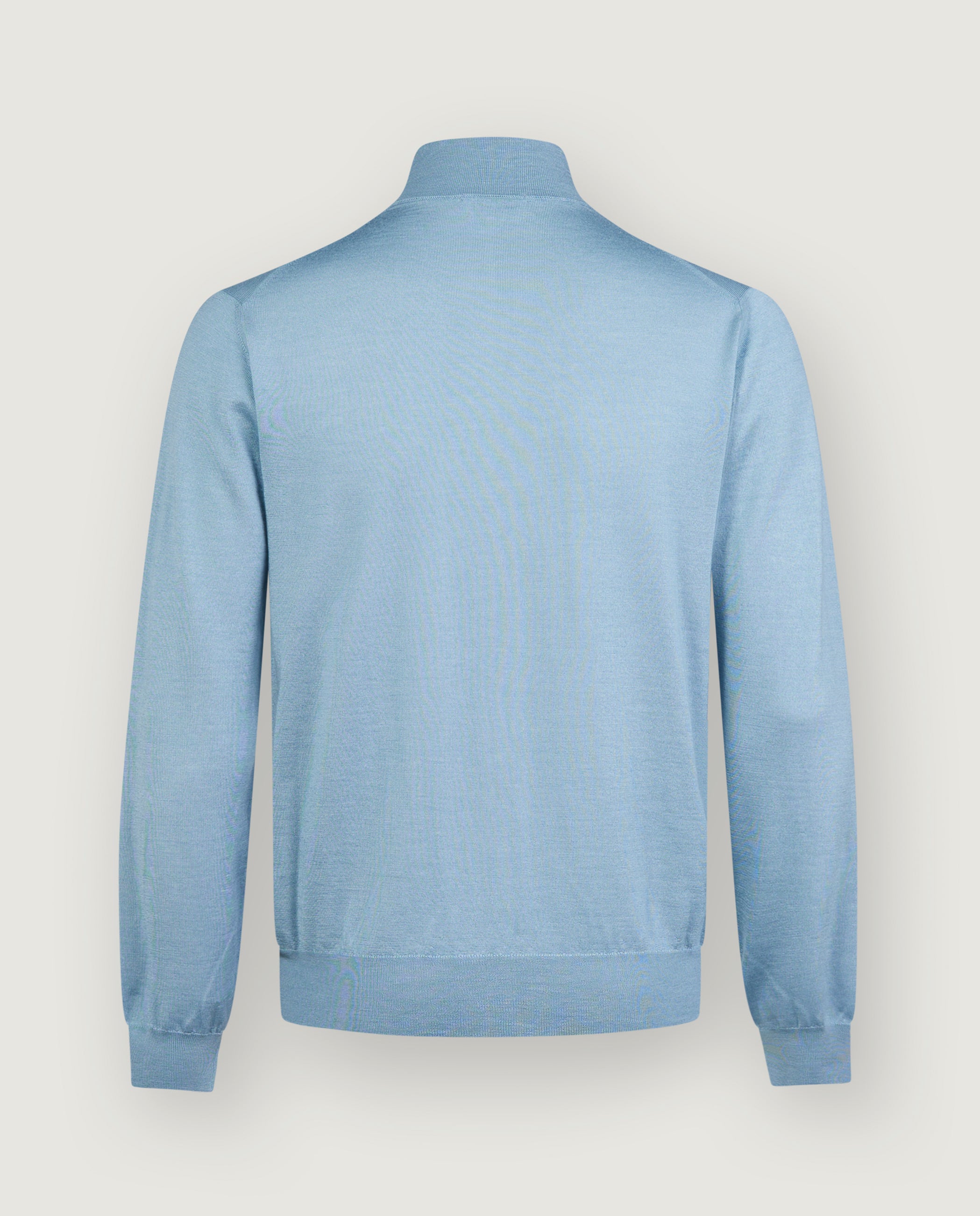 Zip Trui - Lichtblauw