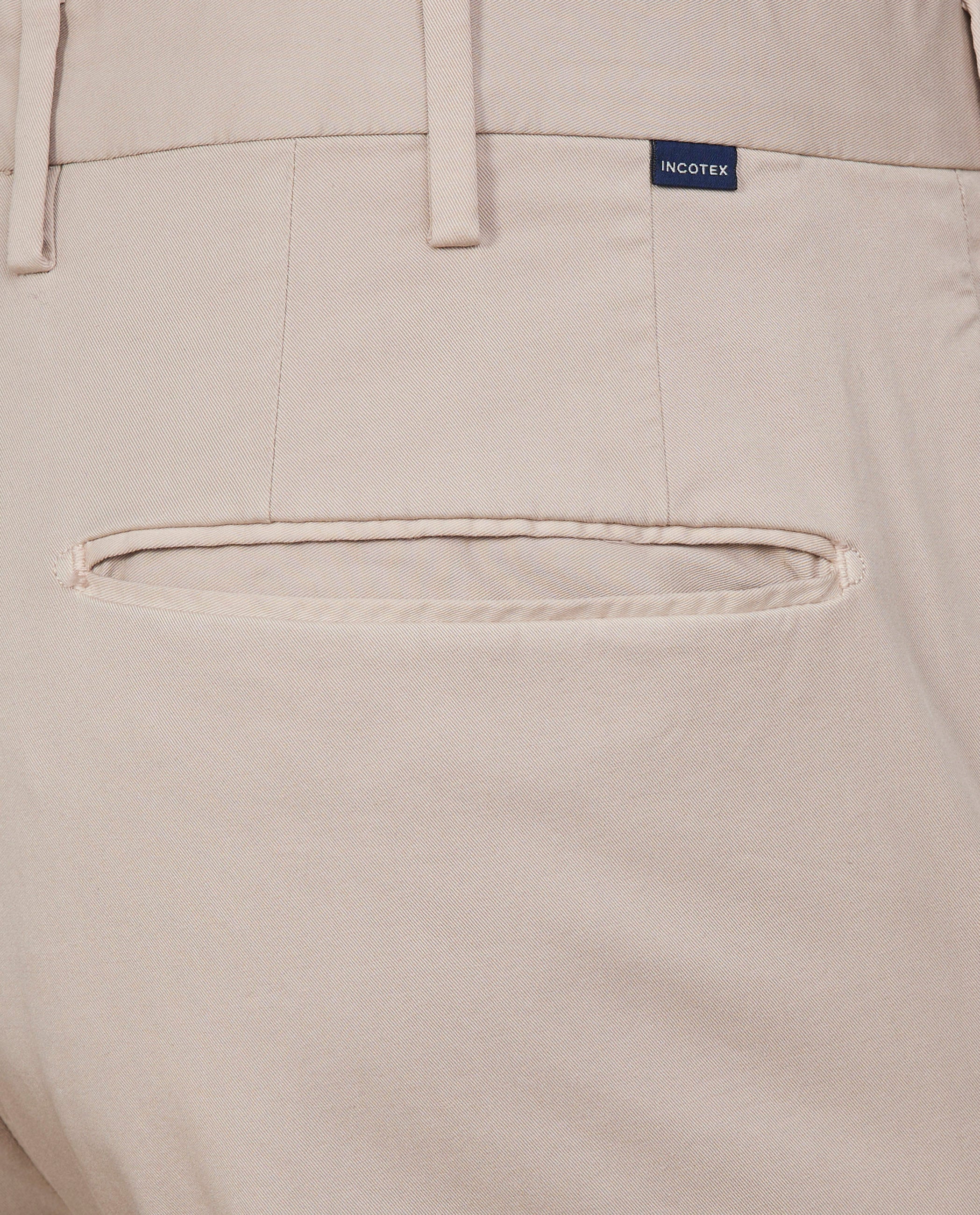 Katoenen Chino - Lichtbruin