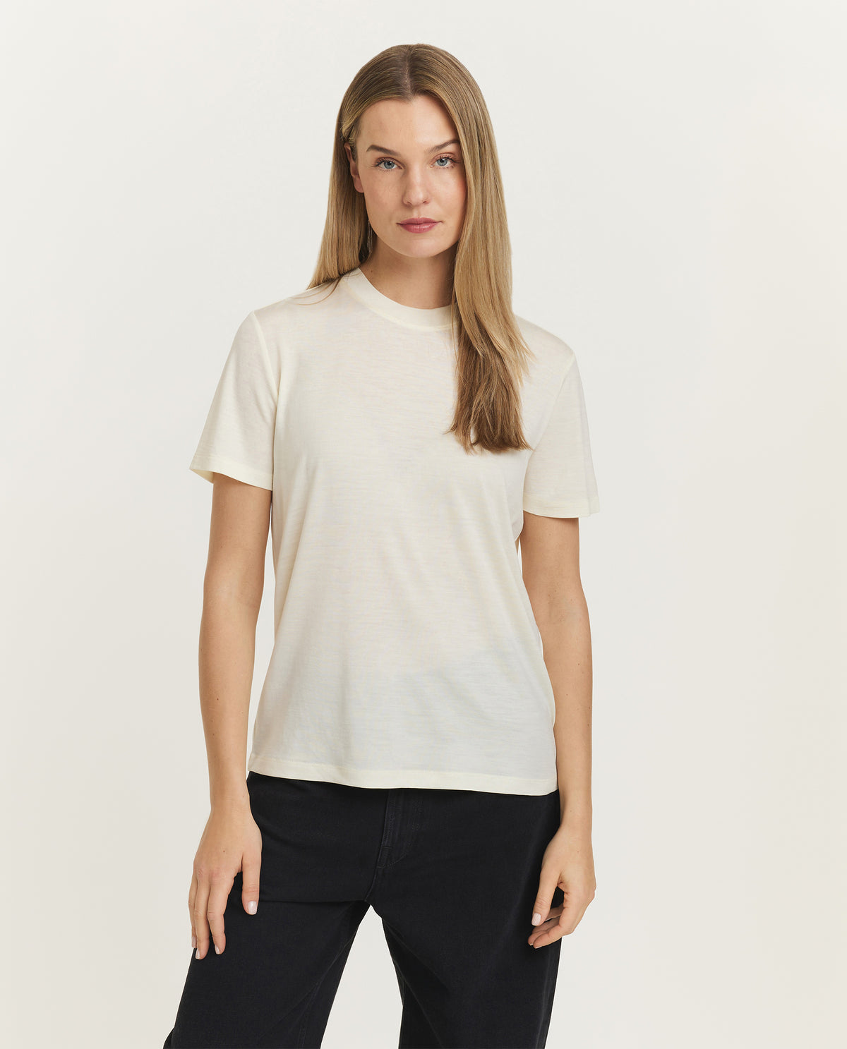 Lichtgewicht wollen T-shirt