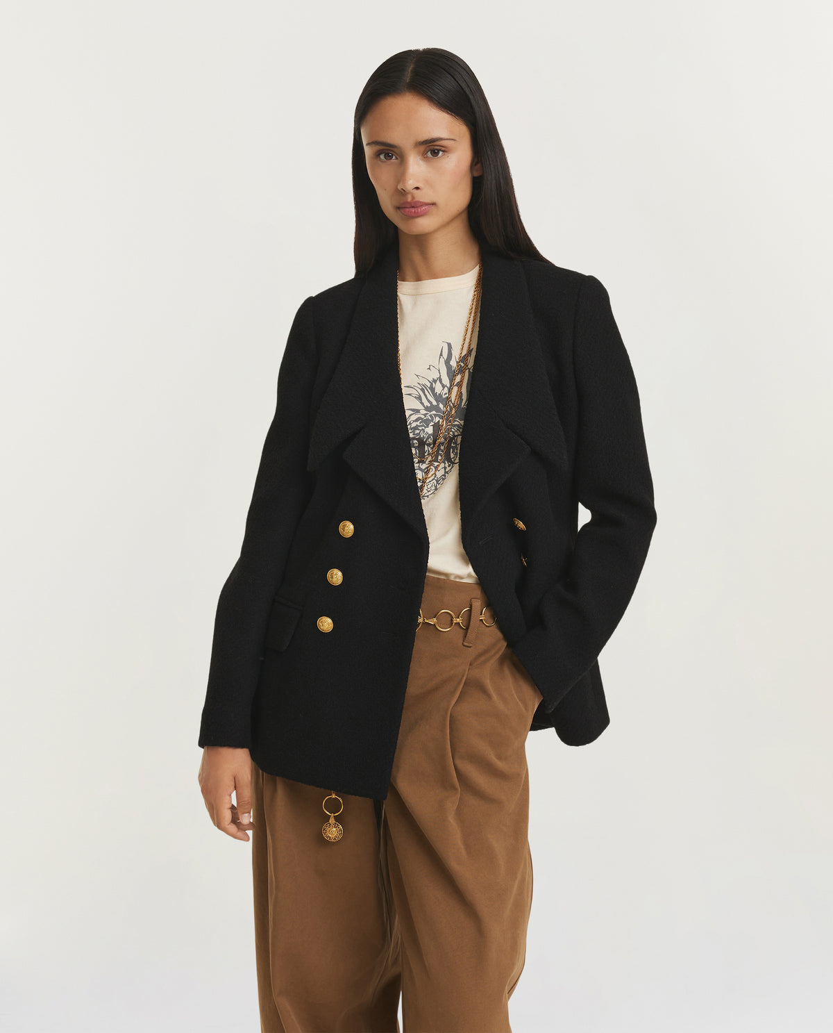 Double-Breasted Blazer