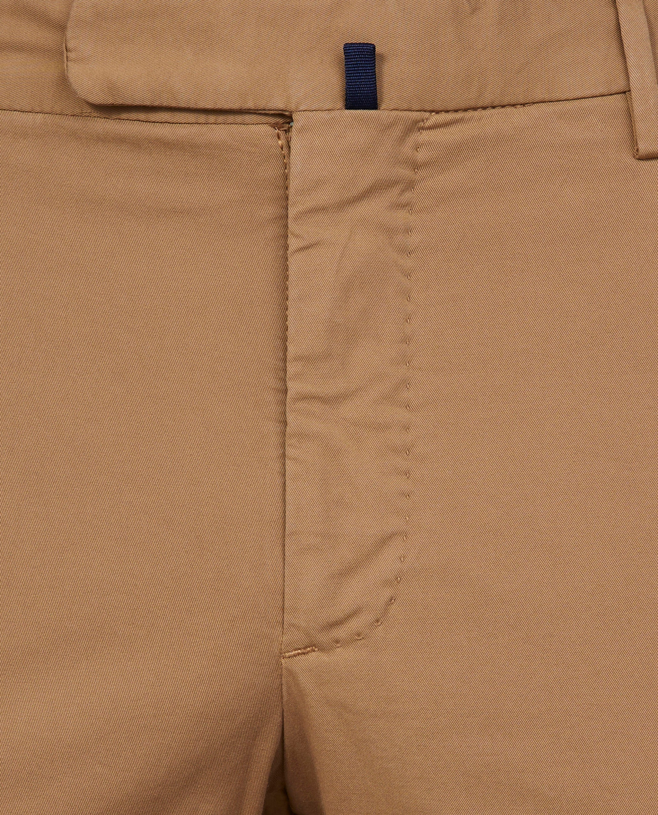 Katoenen Chino - Bruin