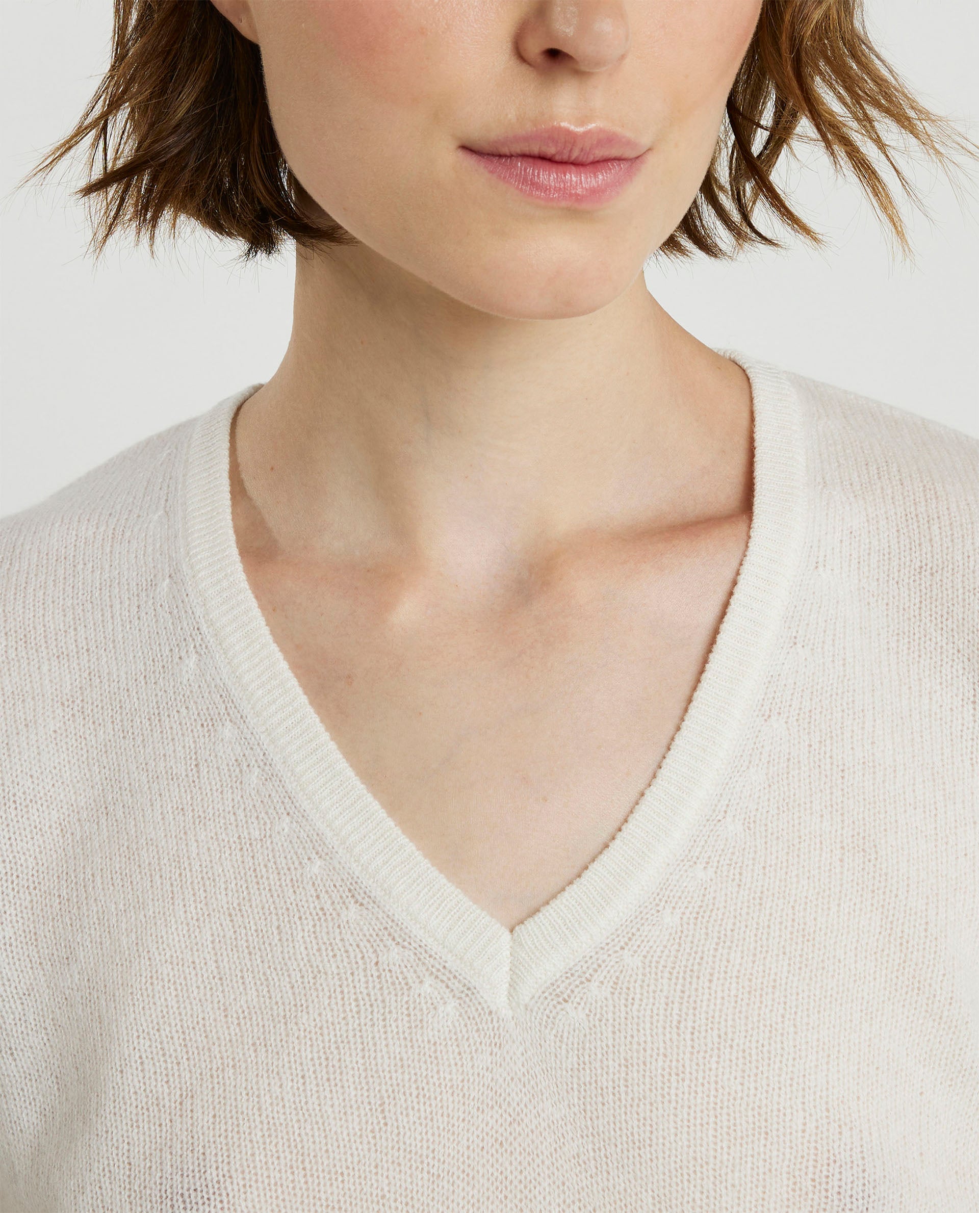 Short Sleeved Cashmere Sweater