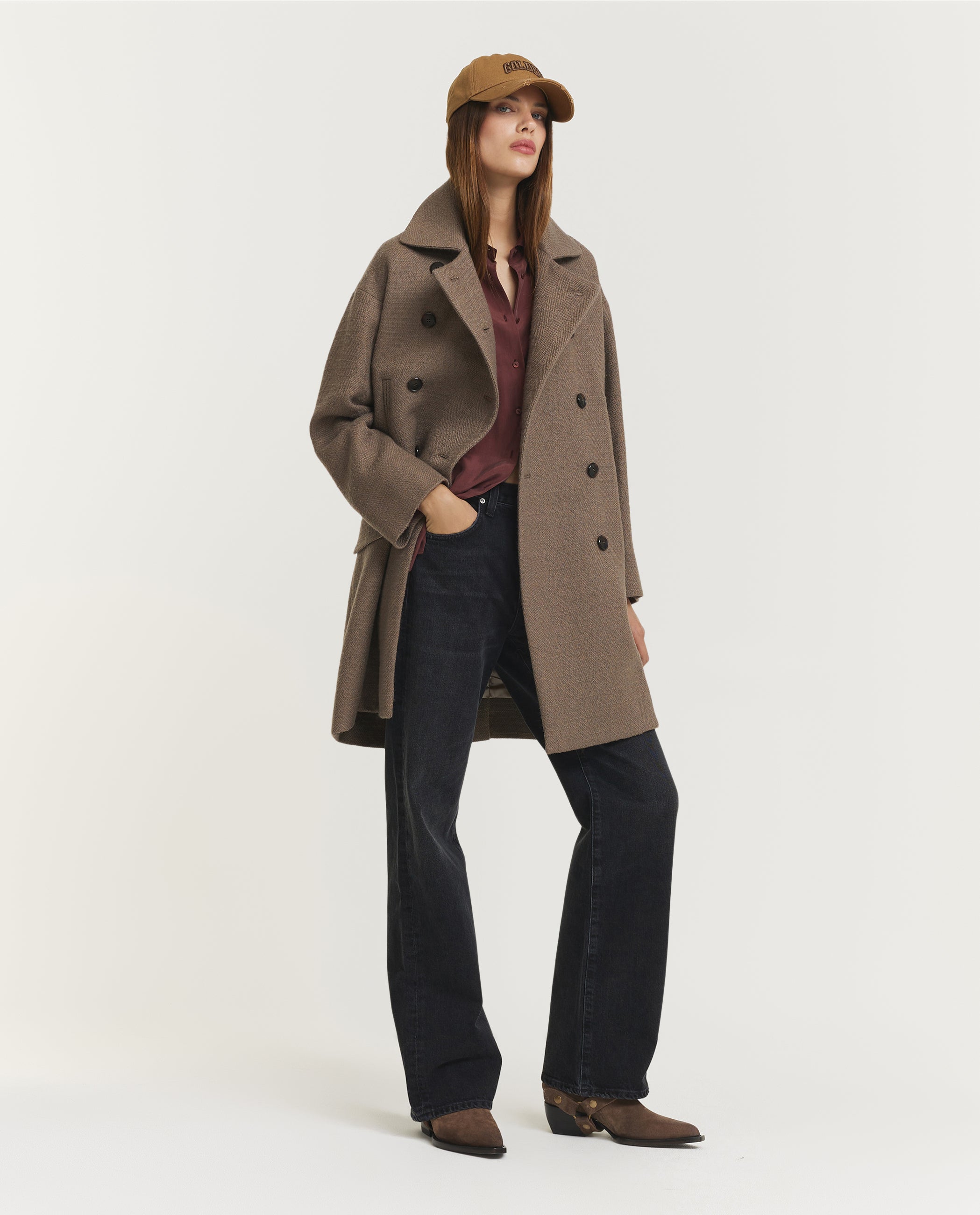 Double-Breasted Overcoat