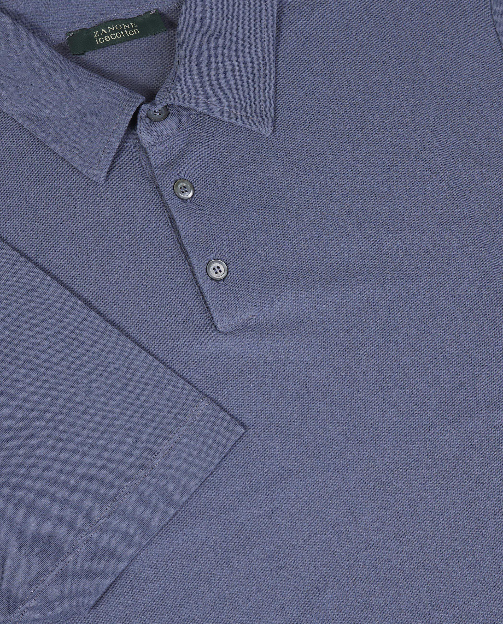 Ice Cotton Polo - Blauw
