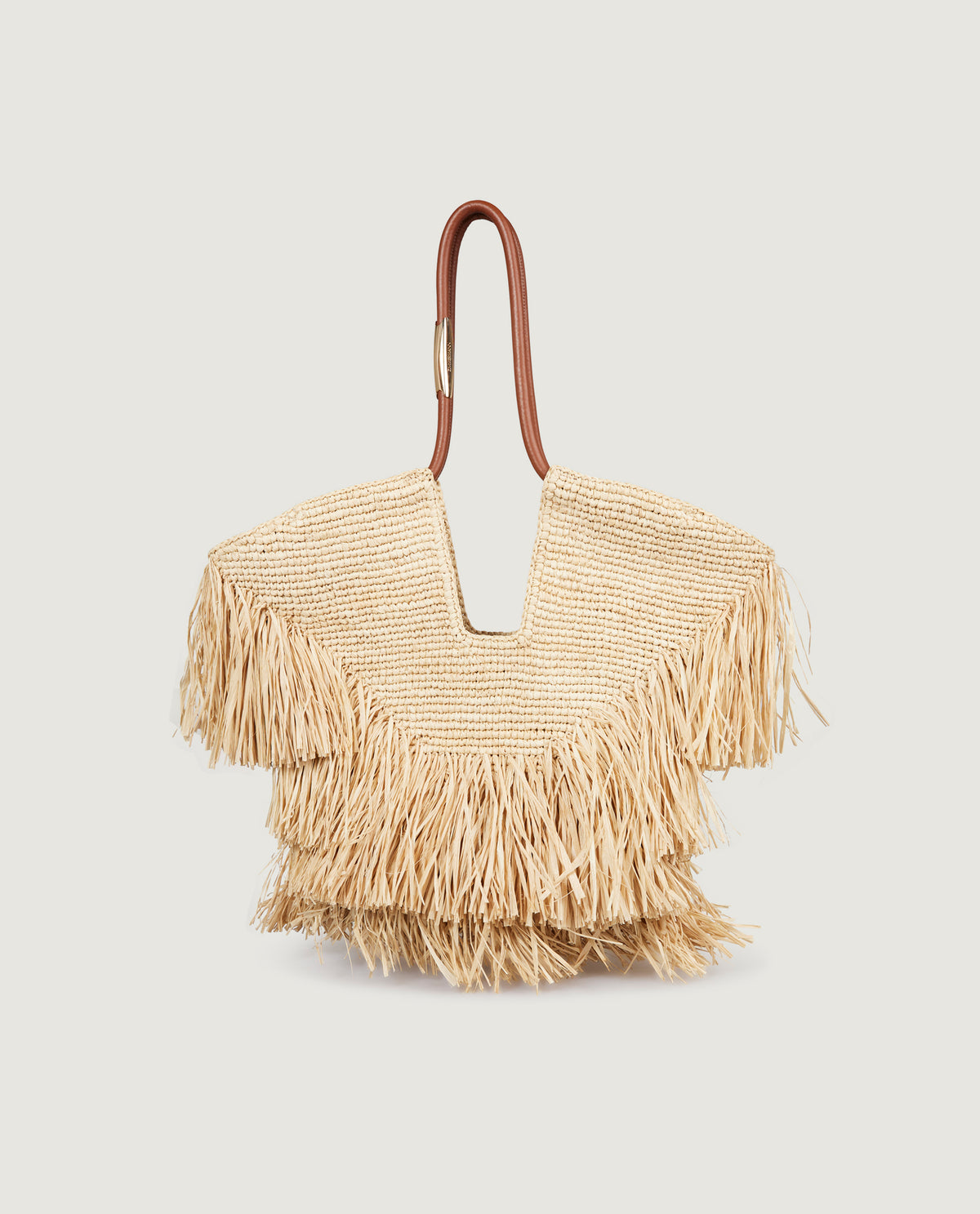 Goldentime Medium Fringe Tote