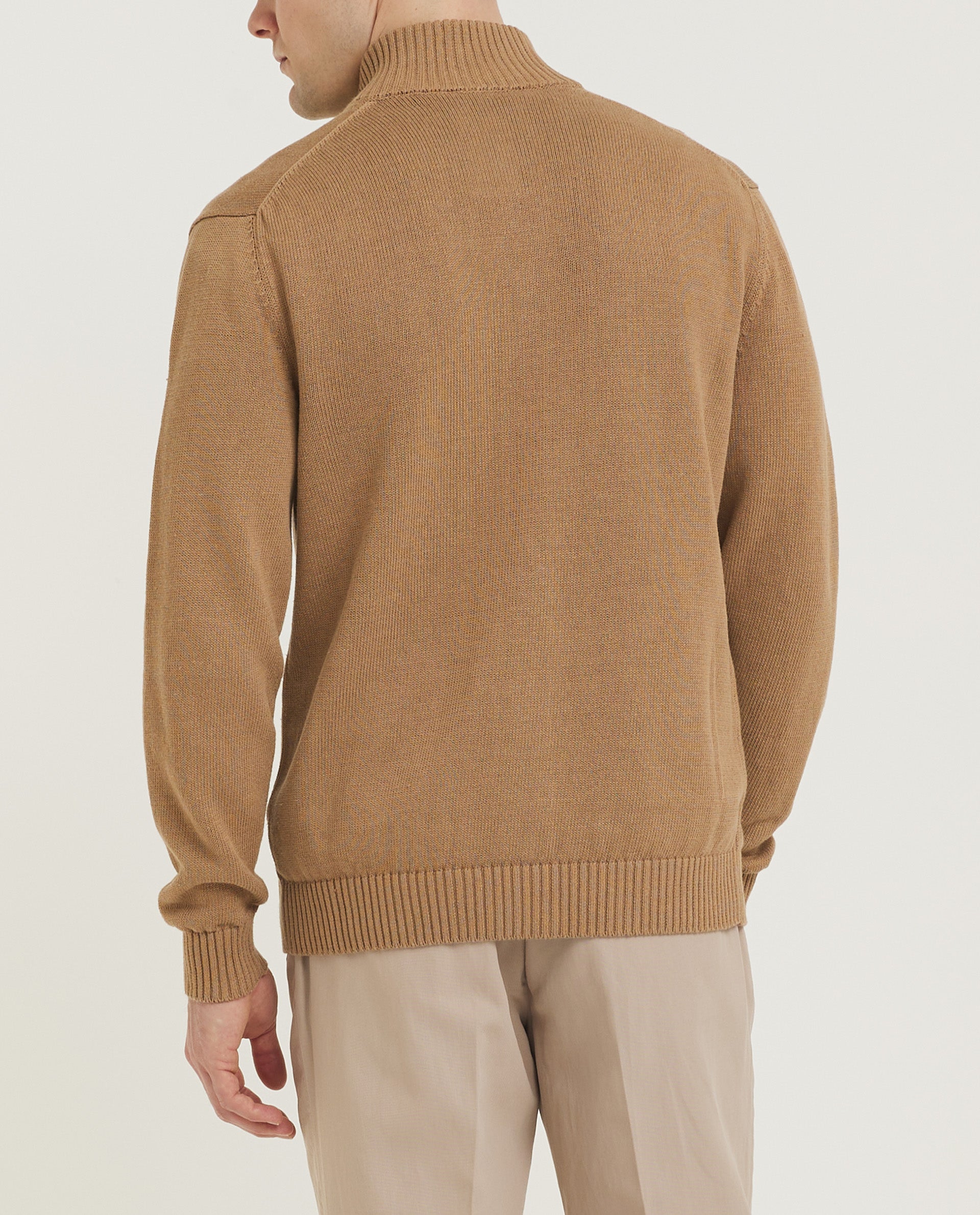 Linnen Katoen Chioto Vest - Lichtbruin