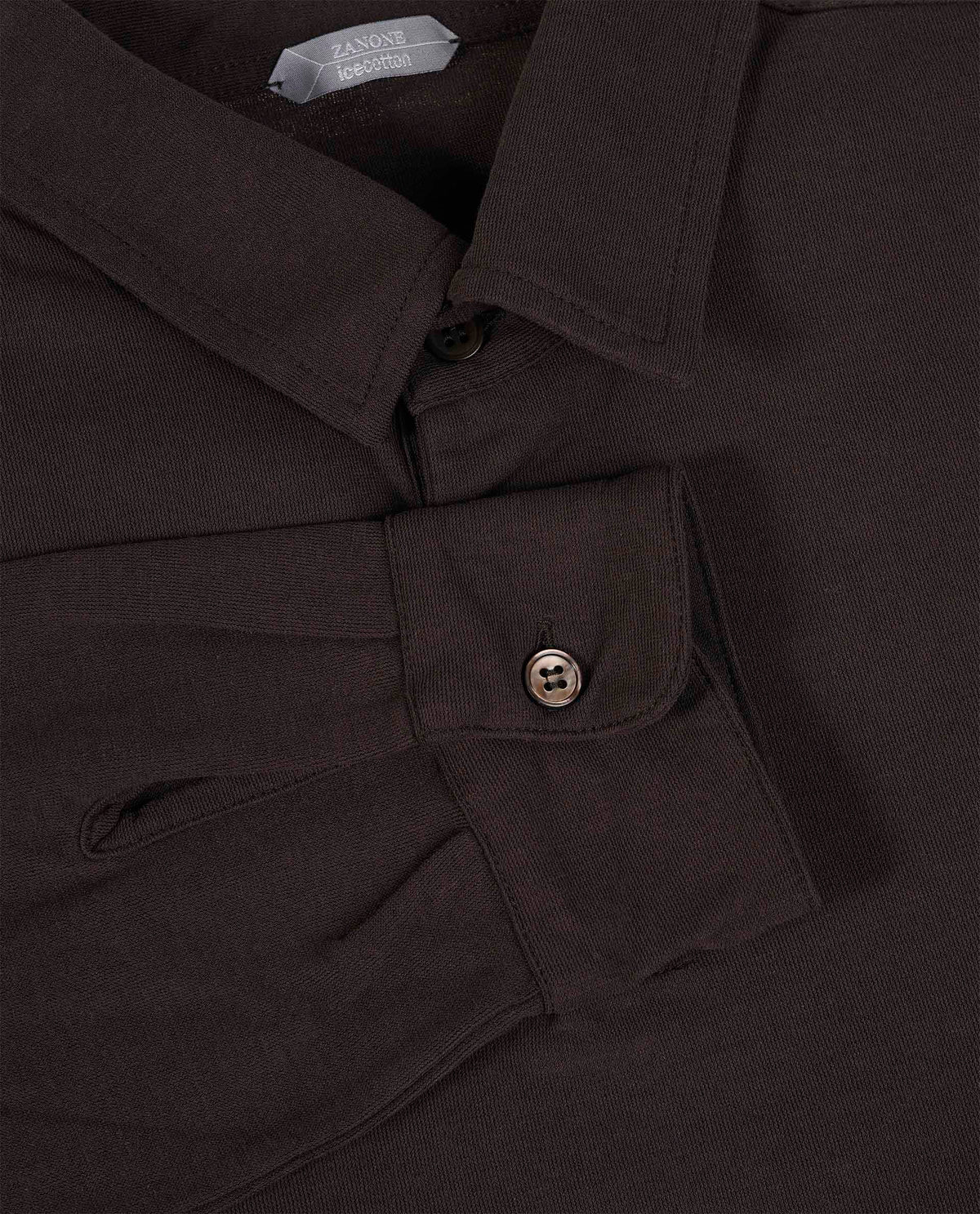 Ice Cotton Polo - Bruin