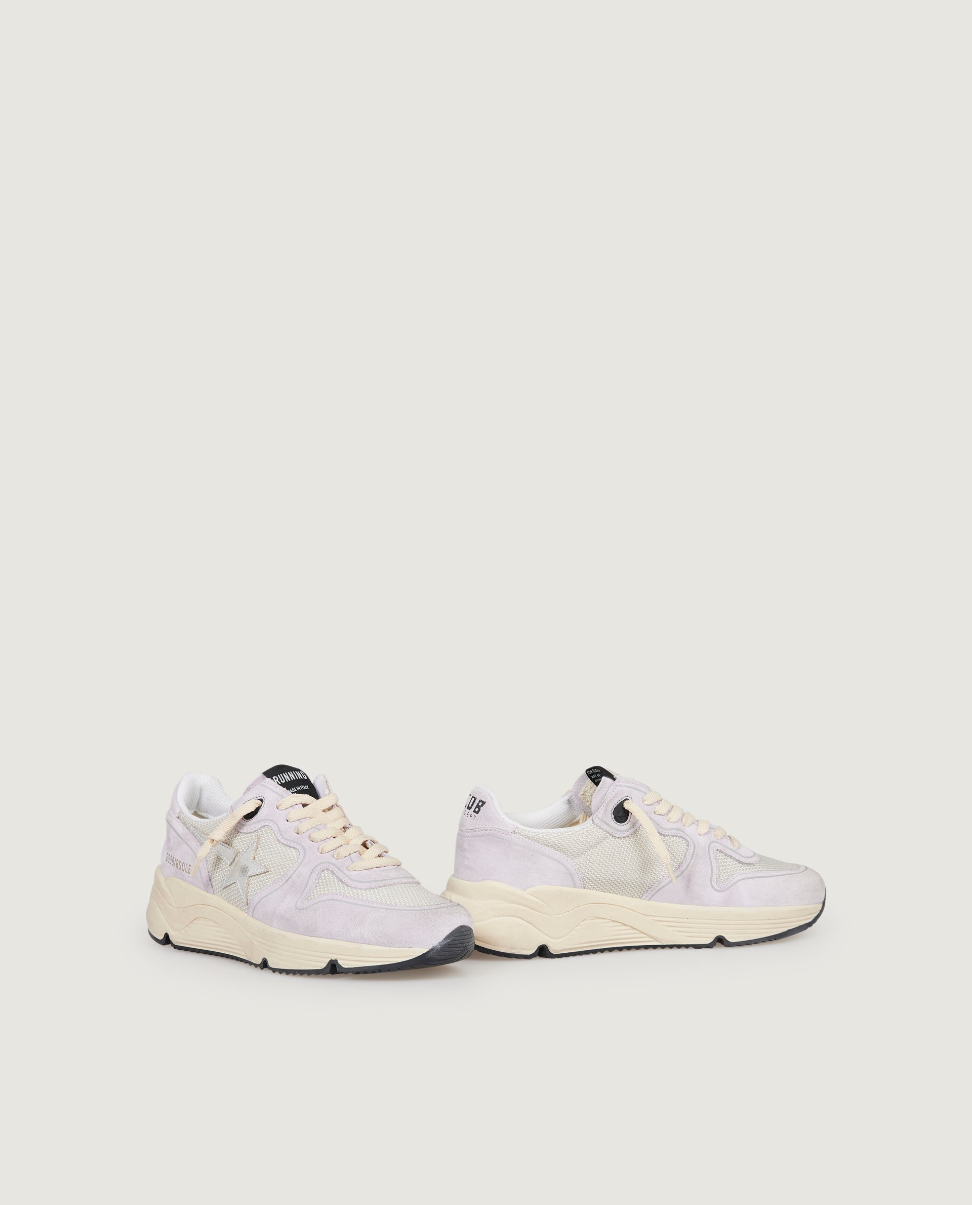 Running sole sneakers