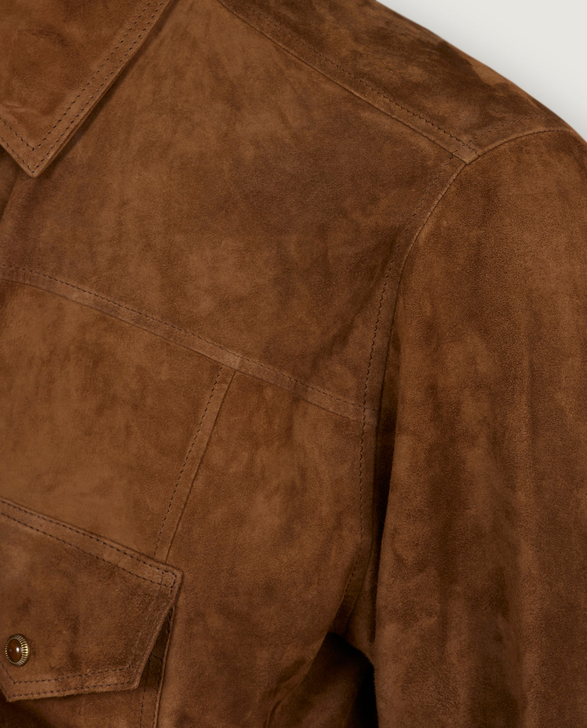Suede Overshirt
