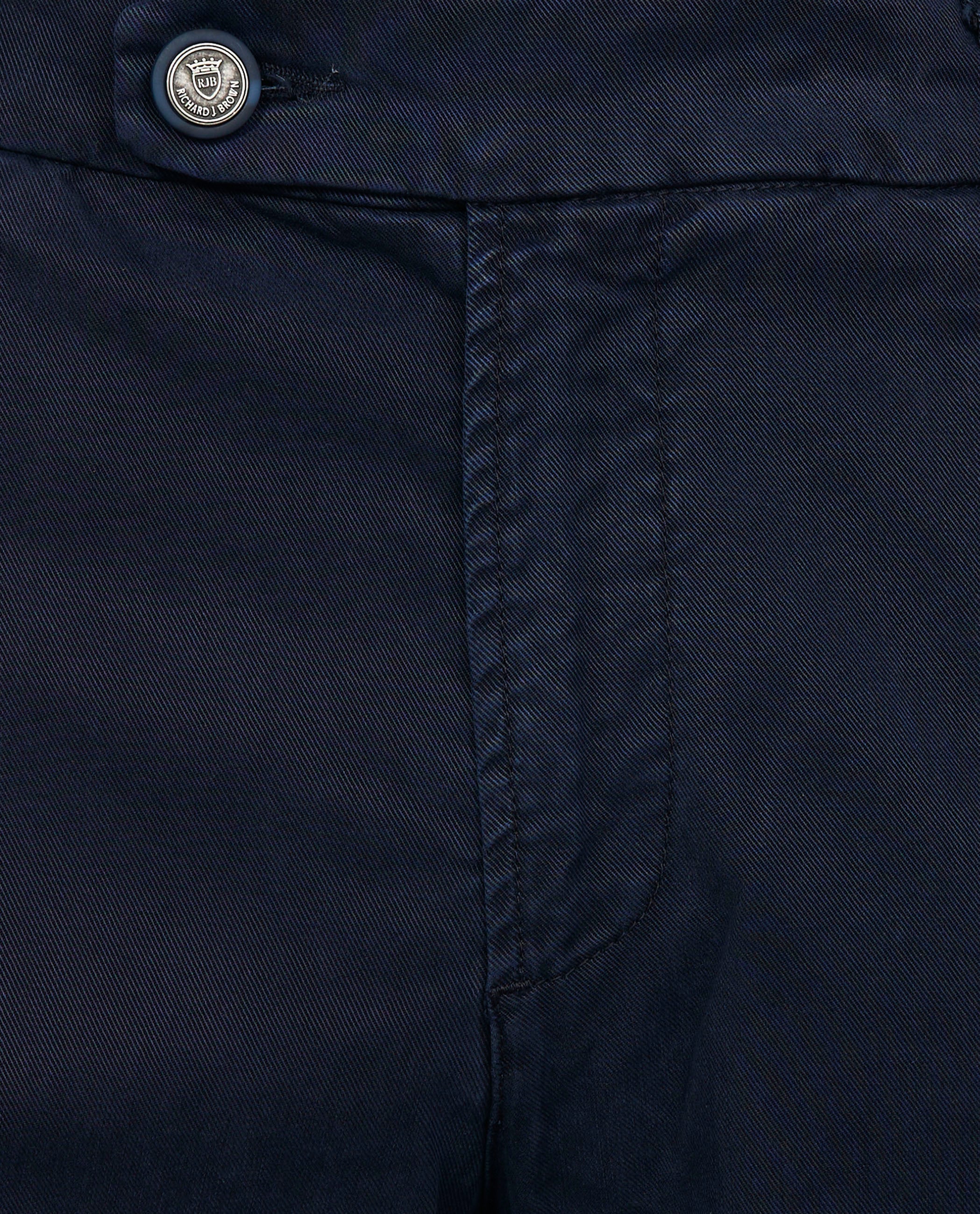 Piece Dyed Singapore Broek - Donkerblauw