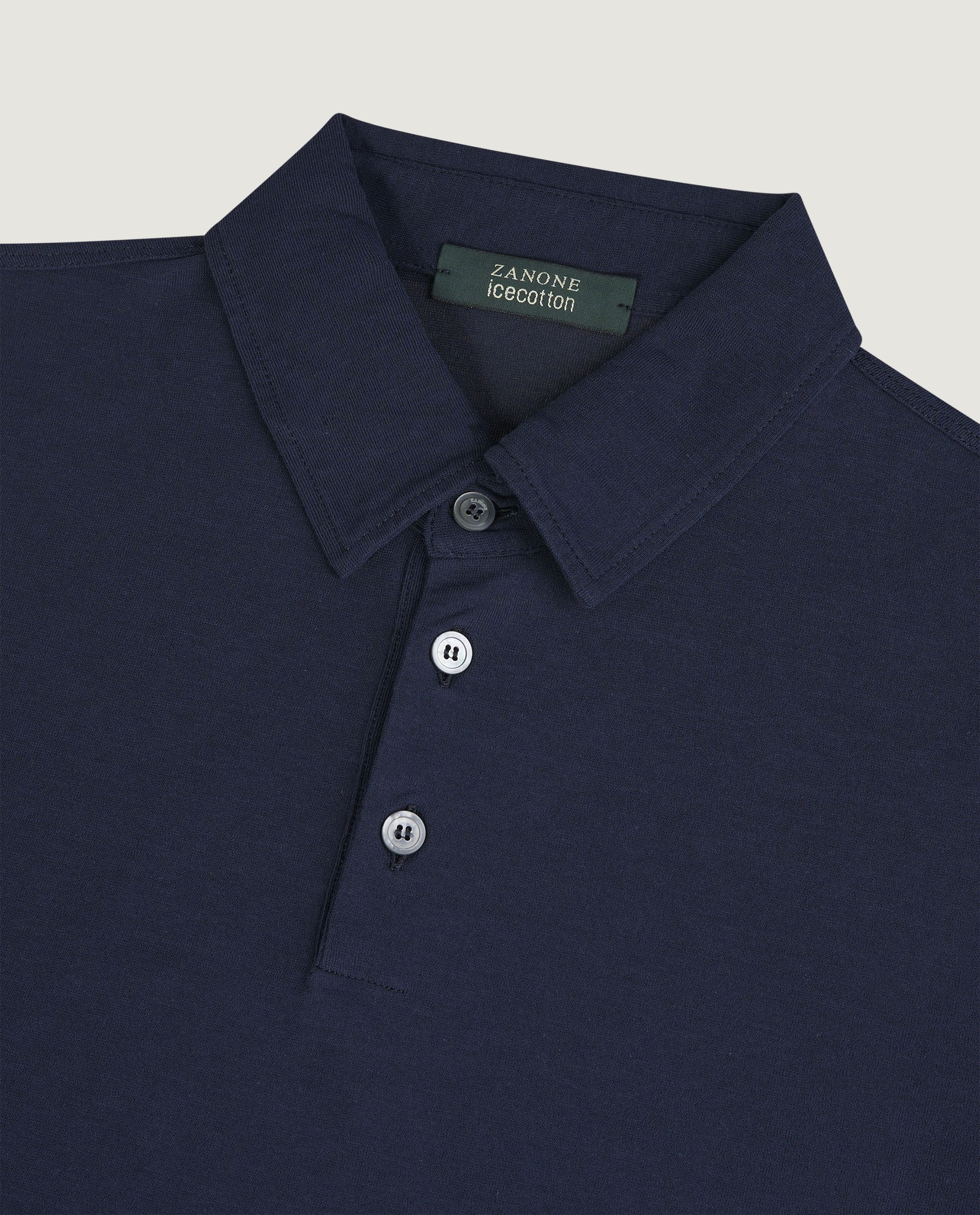 Ice Cotton Polo - Blauw