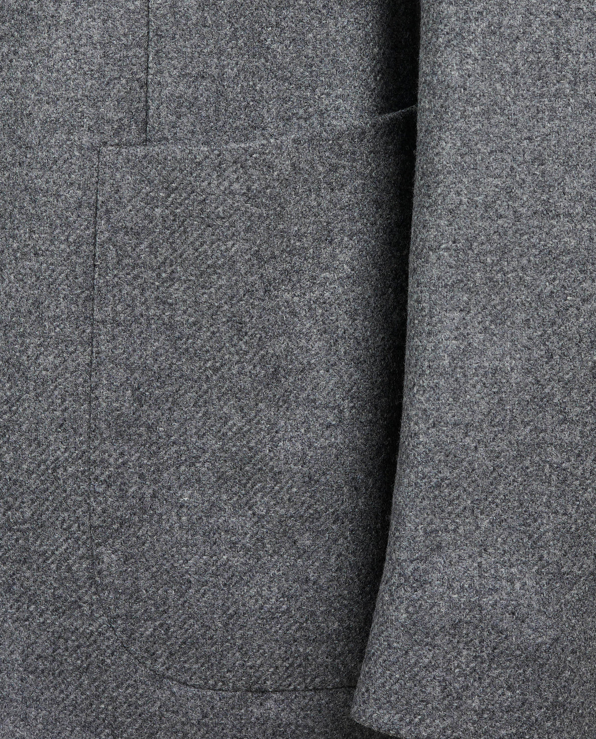 Tweed Wollen Jasje - Grijs