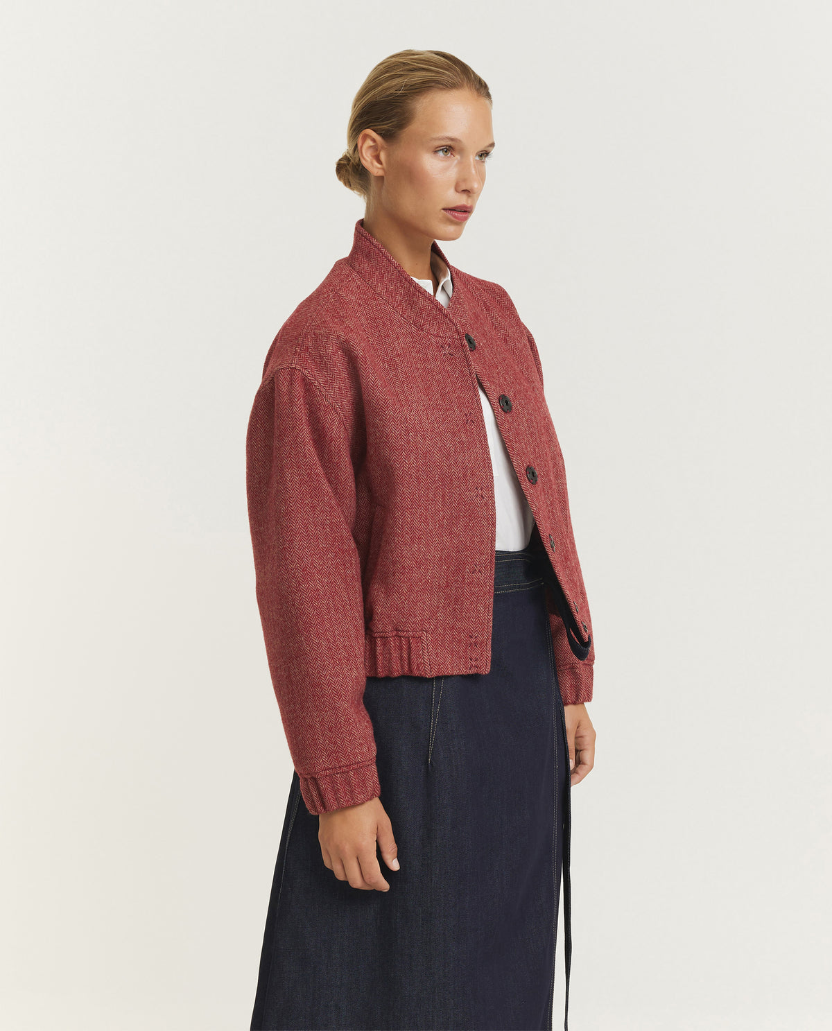 Wool Bomber Jacket