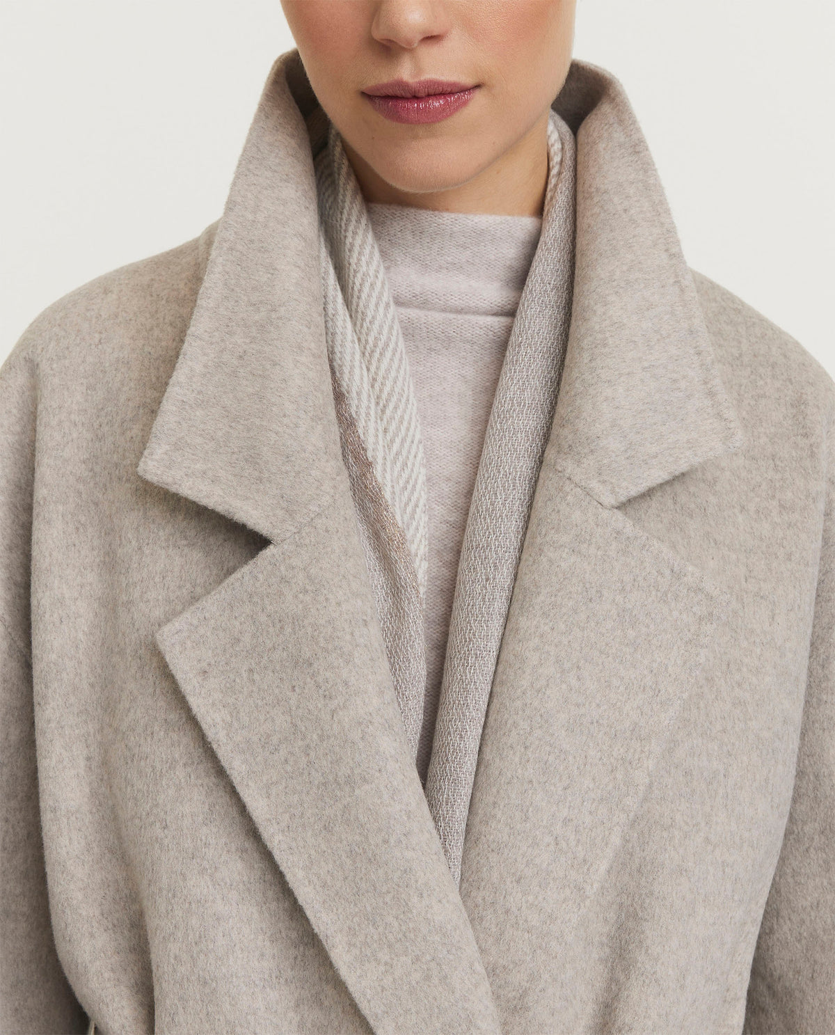 Wool-cashmere coat