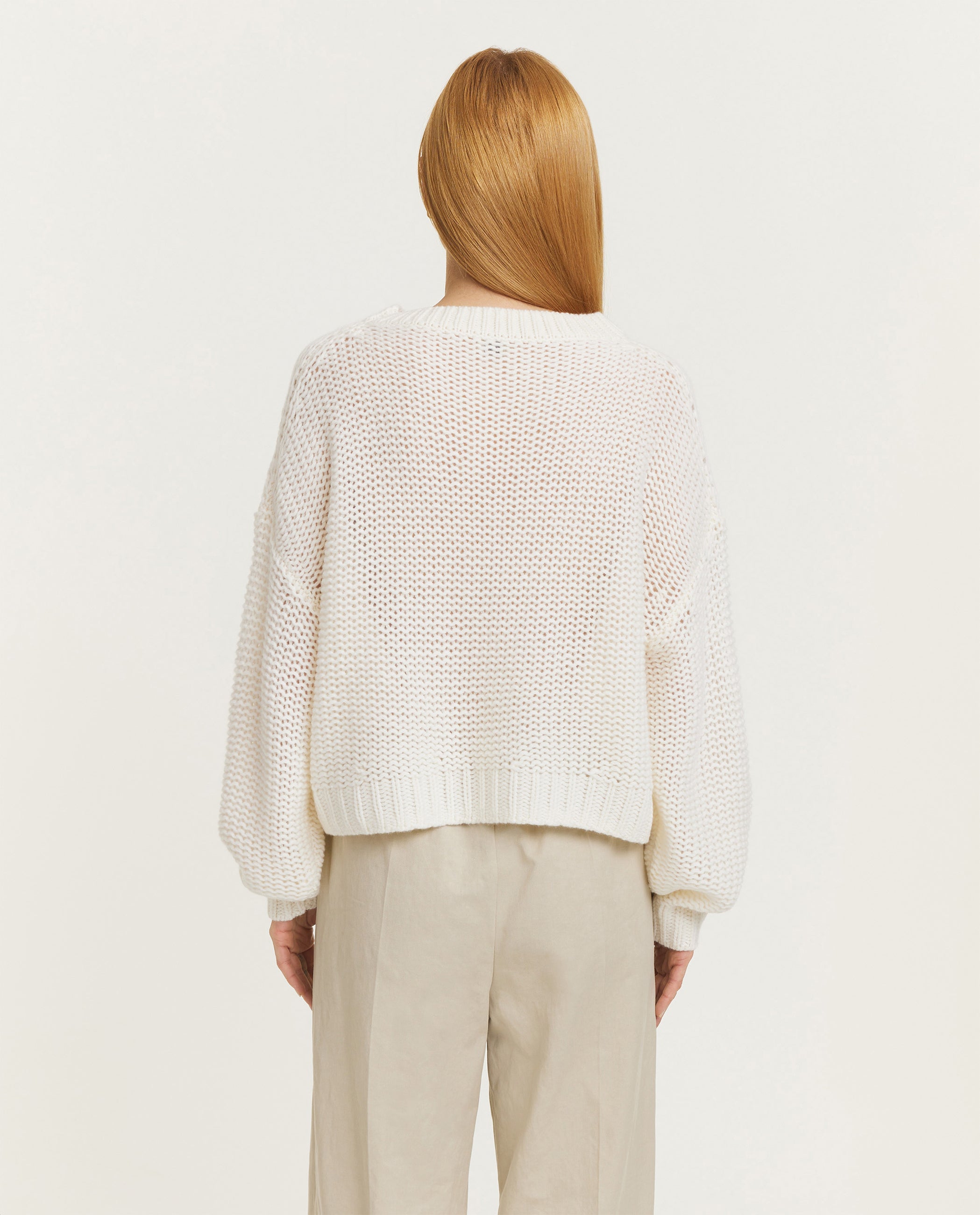 Wool-cashmere sweater