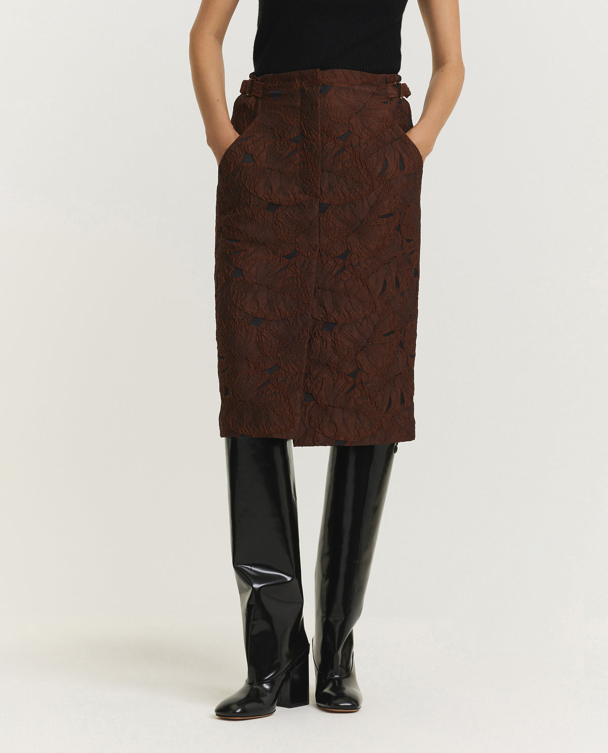 Patroon Kokerrok - Bruin